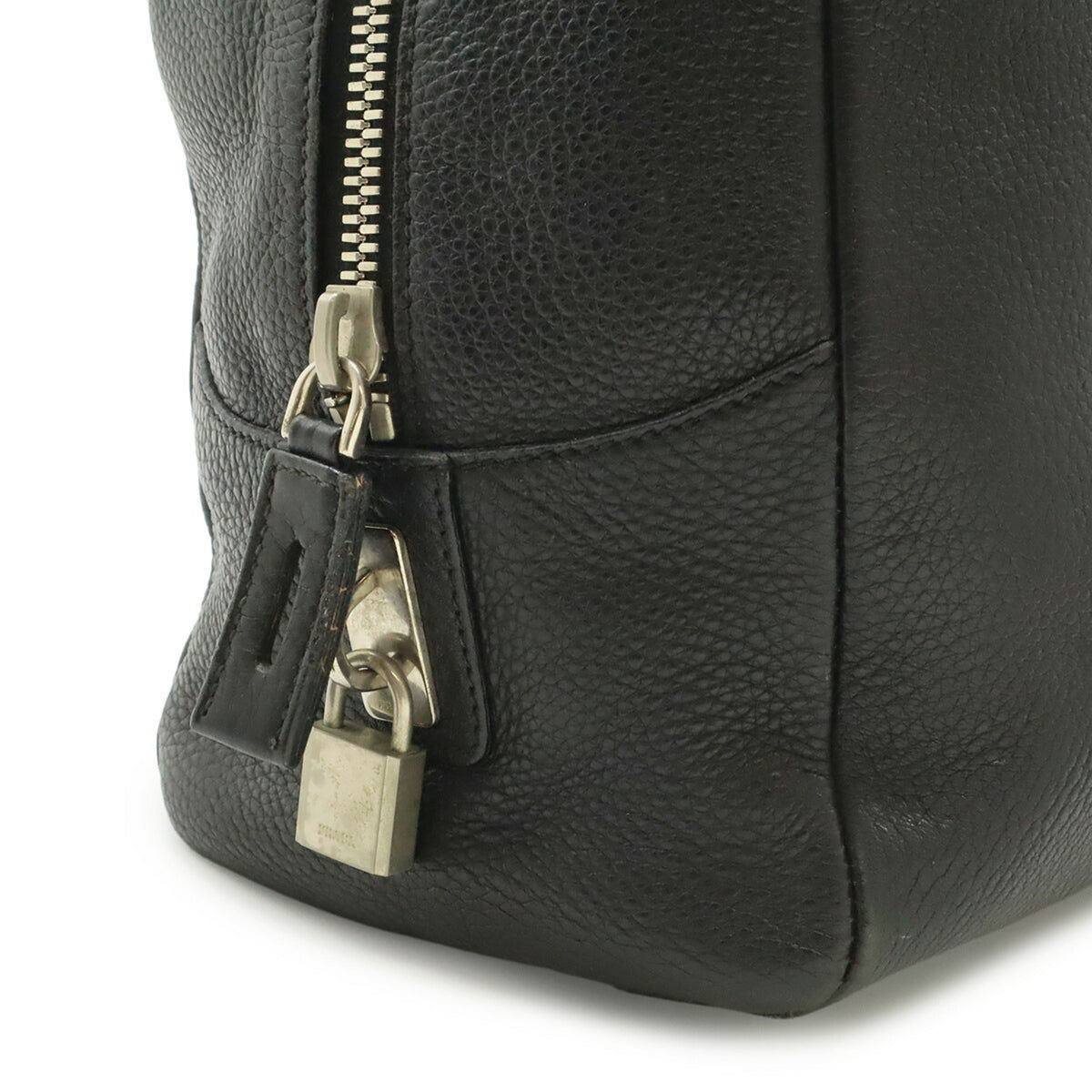 Prada Black Nero Leather Shoulder Bag Tote Bag (Pre-Owned)