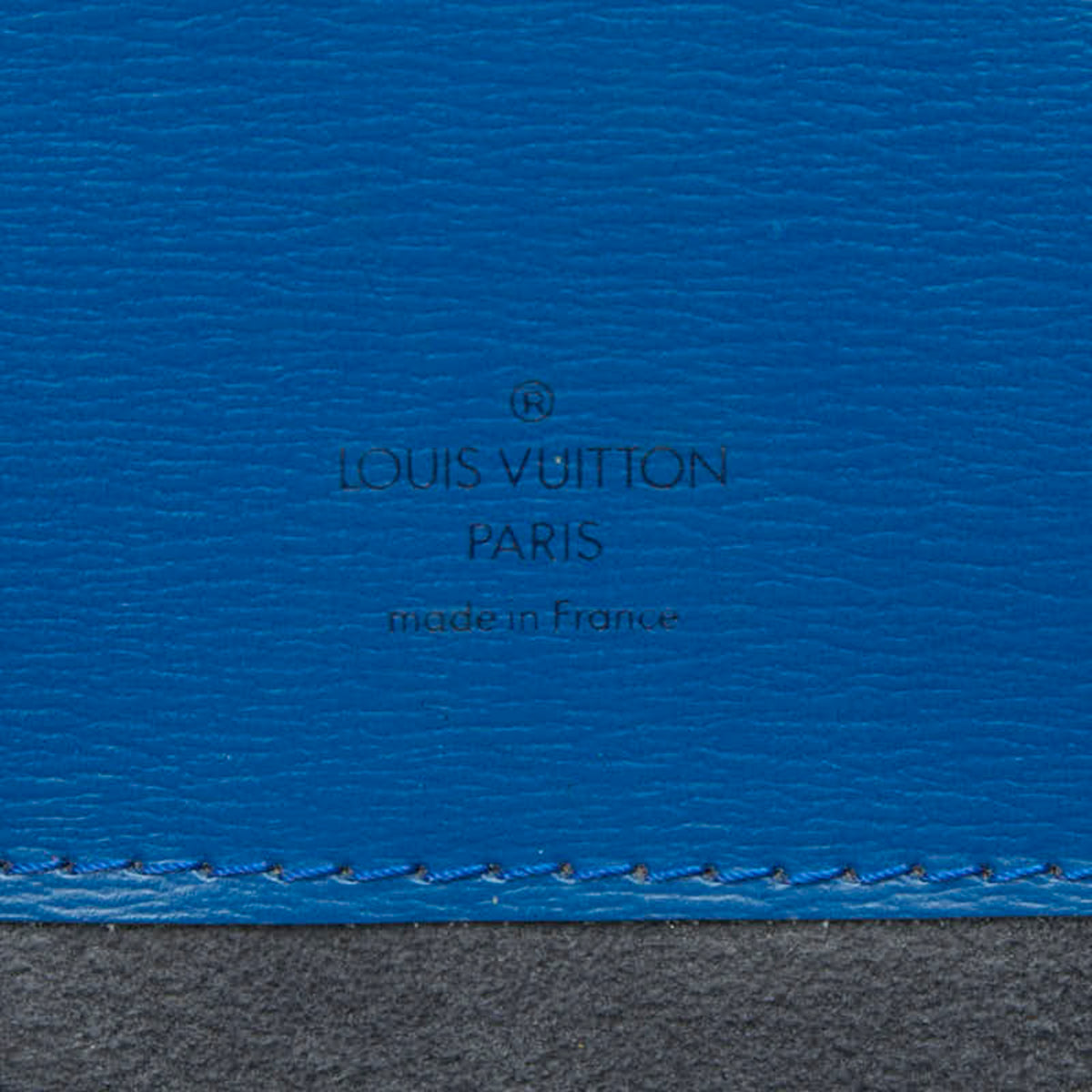 Louis Vuitton Toledo Blue Leather Shoulder Bag (Pre-Owned)