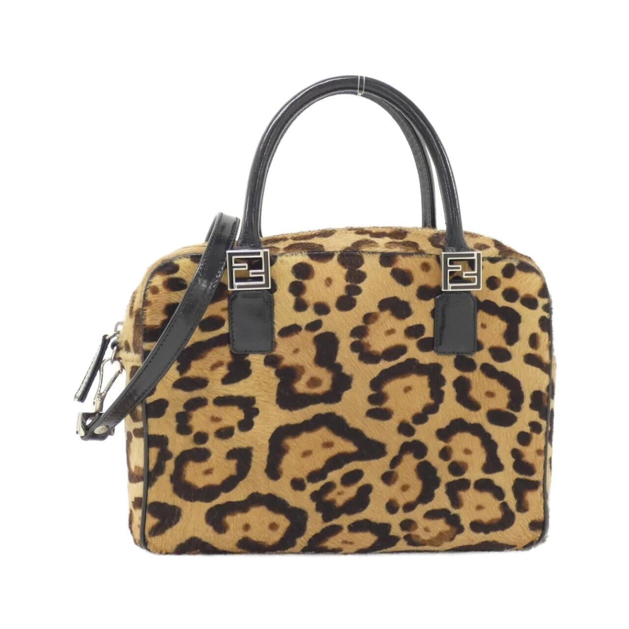 Fendi Beige Leather Handbag (Pre-Owned)