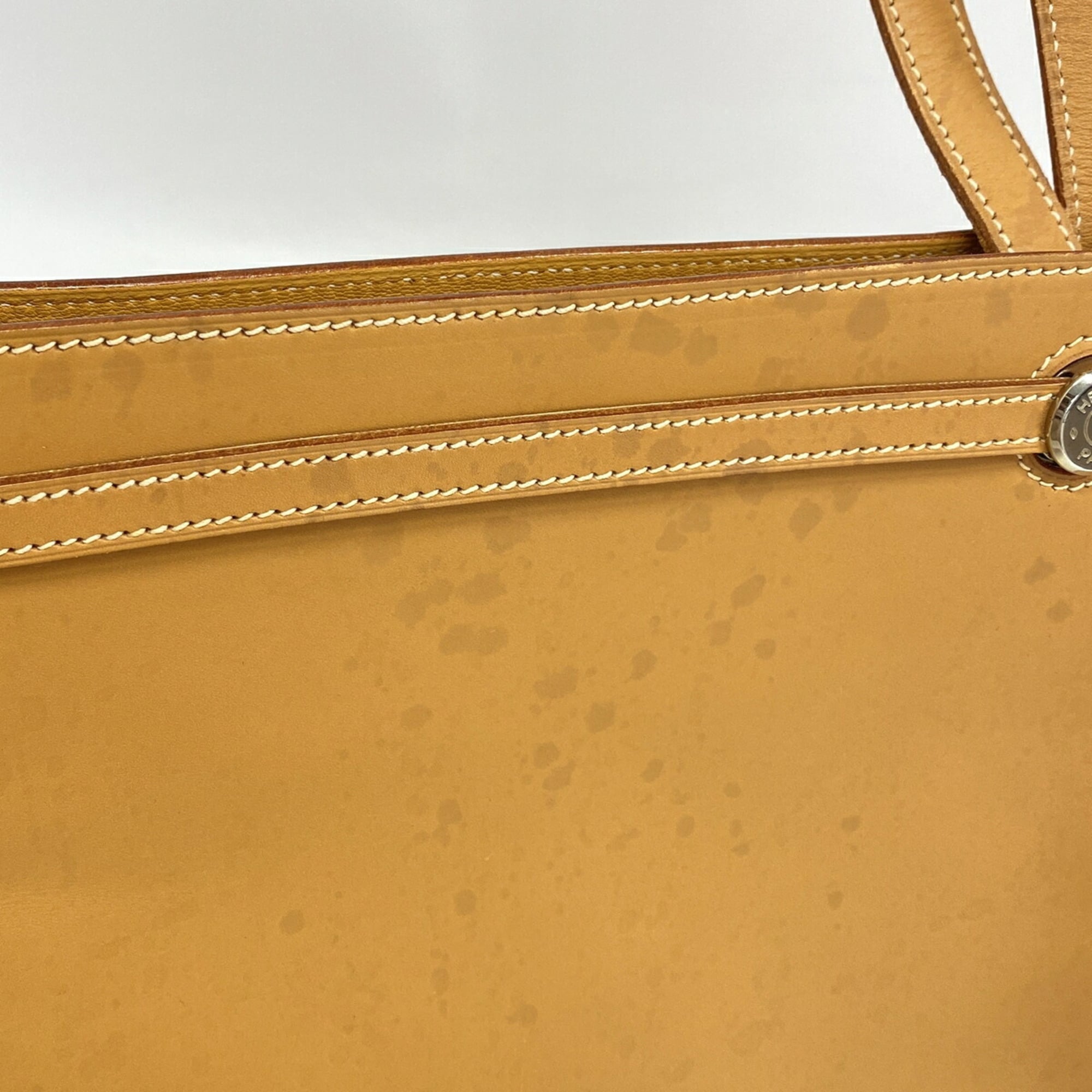 Hermes Natural Vache Leather Tote Bag (Pre-Owned)
