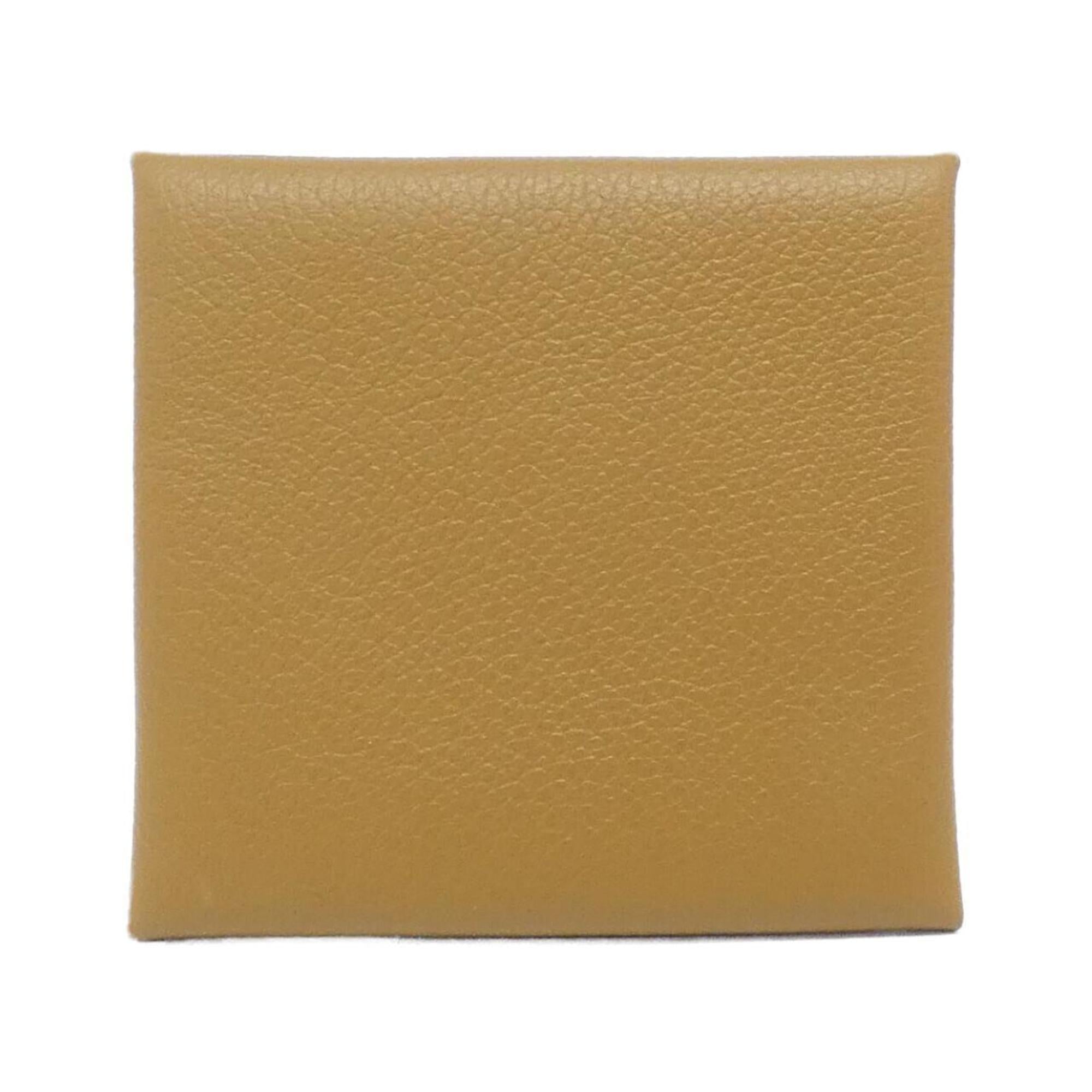 Hermes Bastia Bronze Coin Purse/Coin Case (Pre-Owned)