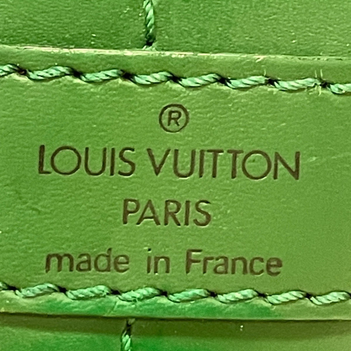 Louis Vuitton Epi Blue Green Epi Leather Shoulder Bag (Pre-Owned)