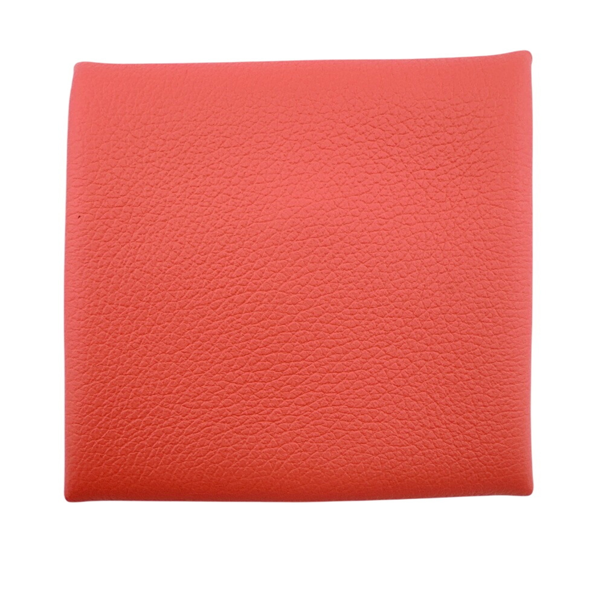 Hermes Pink Rose Azalee Coin Purse/Coin Case (Pre-Owned)