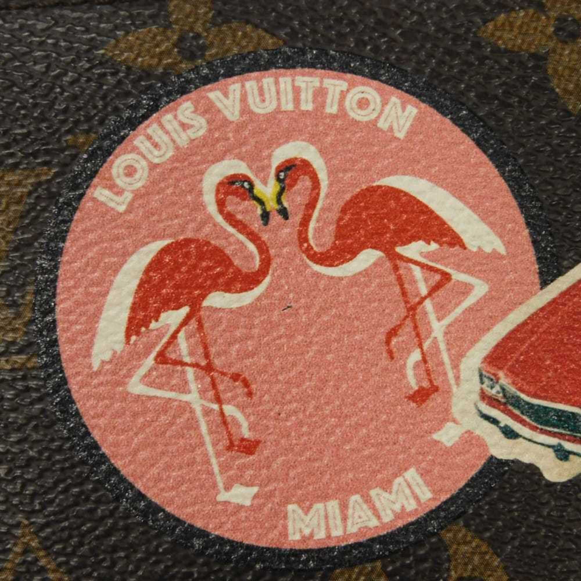 Louis Vuitton Brown Cerise Long Wallet (Bi-Fold) (Pre-Owned)