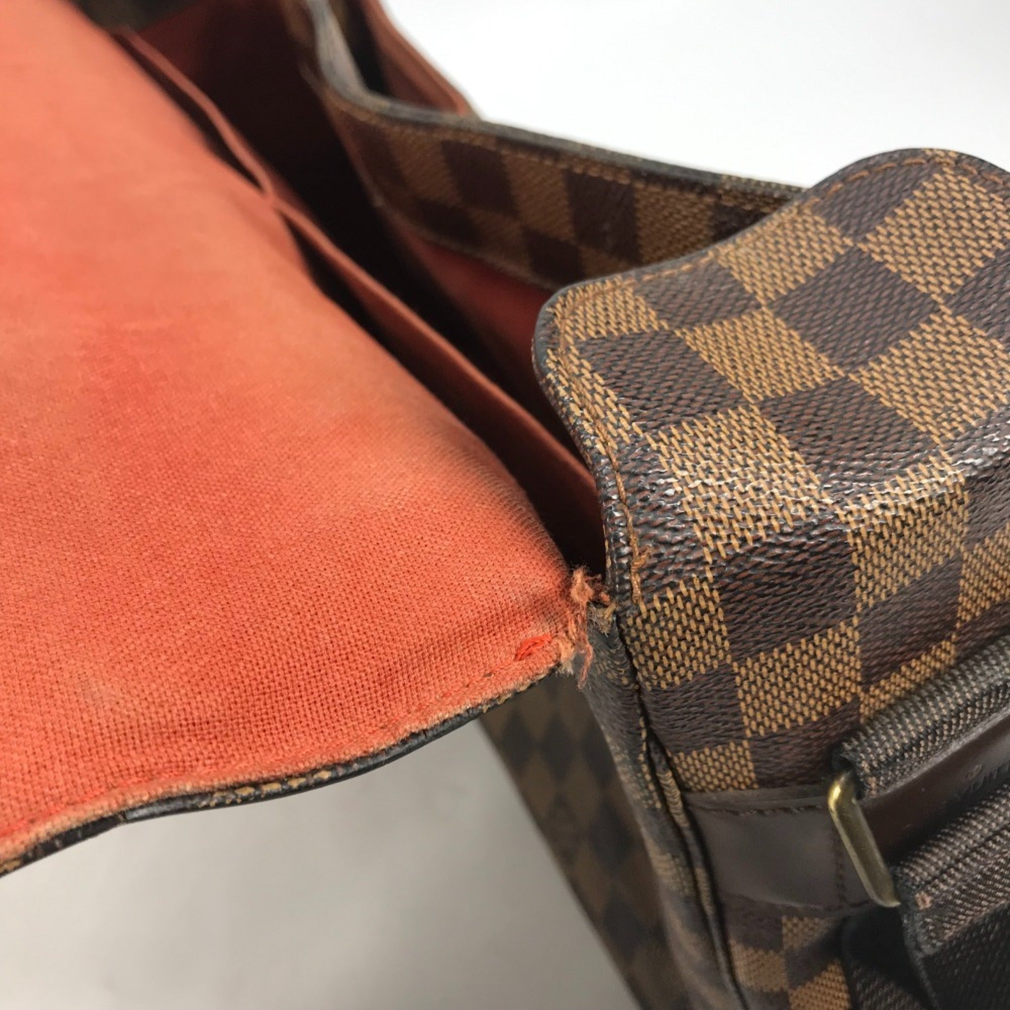 Louis Vuitton Brown Damier Canvas Ebene Galle Damier Canvas Messenger Bag Shoulder Bag (Pre-Owned)