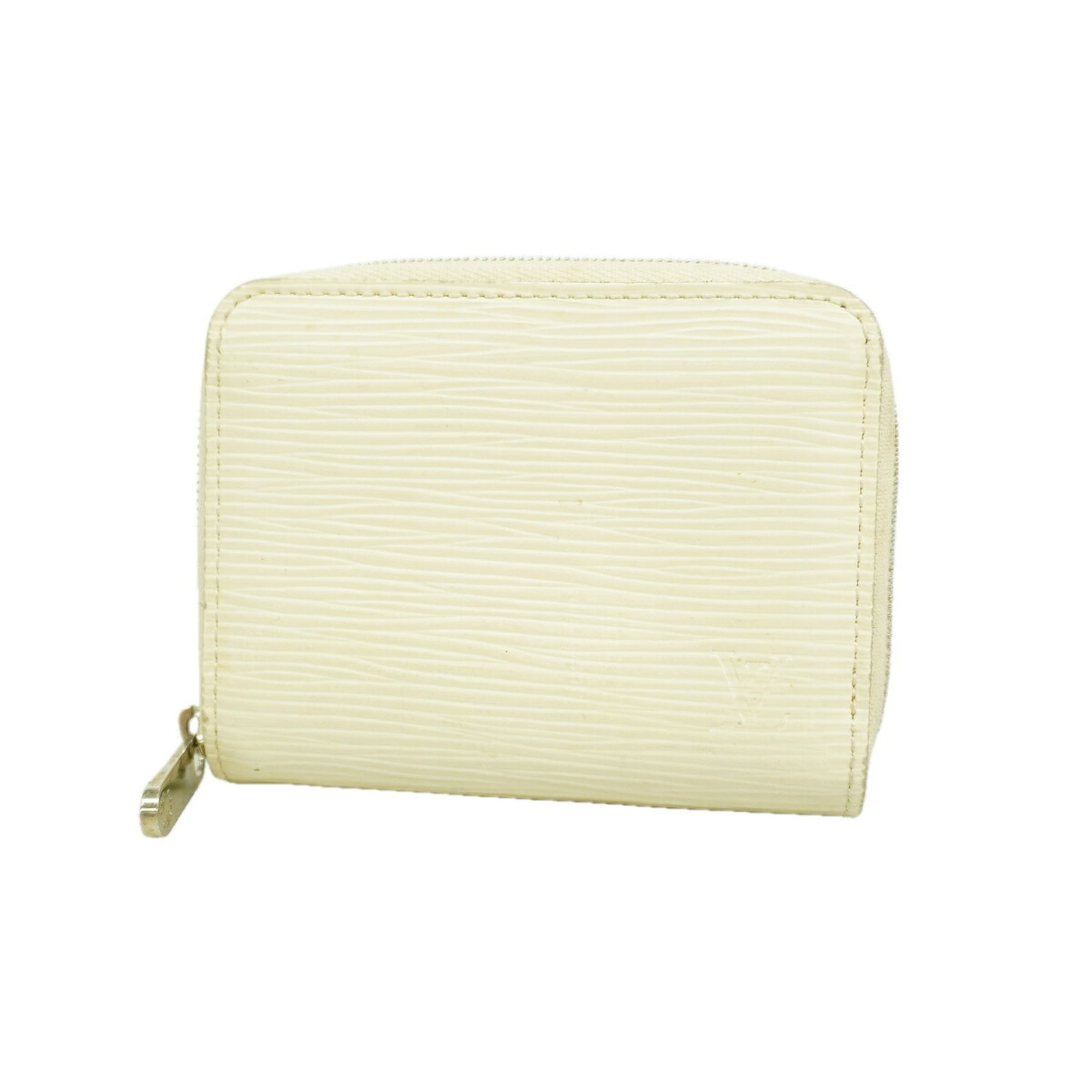 Louis Vuitton Lv Off White Coin Purse/Coin Case (Pre-Owned)