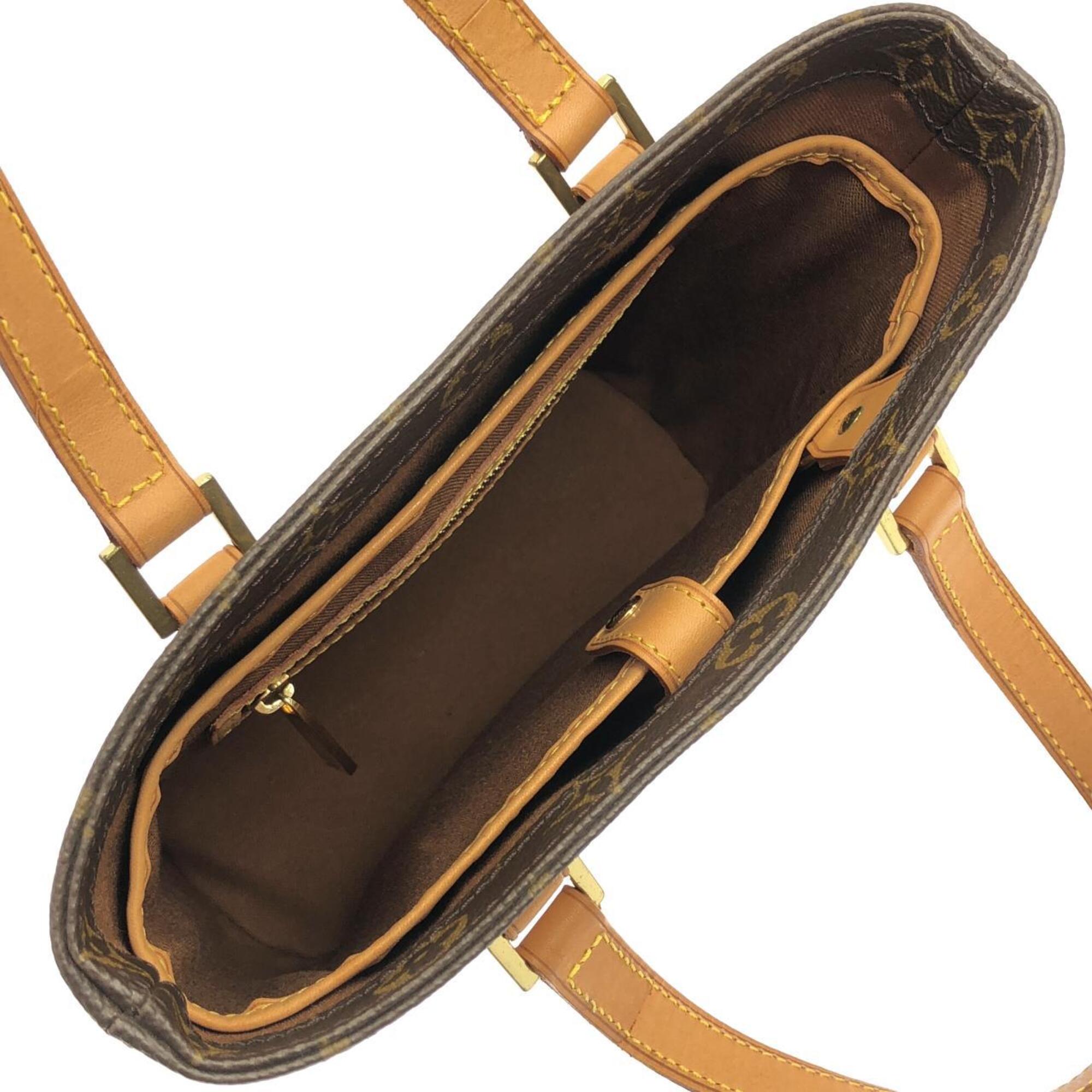 Louis Vuitton Marron Coated Canvas Handbag (Pre-Owned)