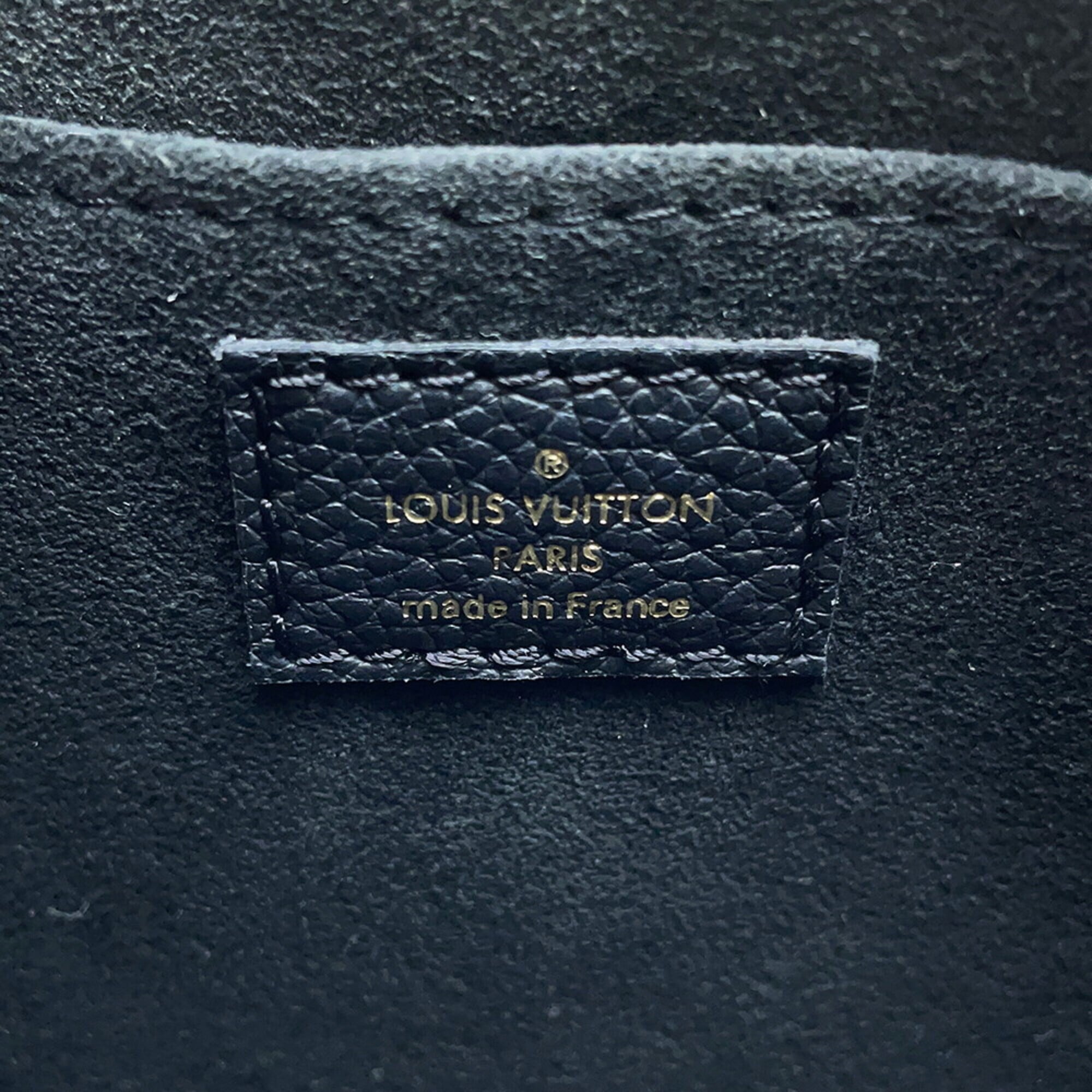 Louis Vuitton Black Noir Monogram Empreinte Handbag (Pre-Owned)