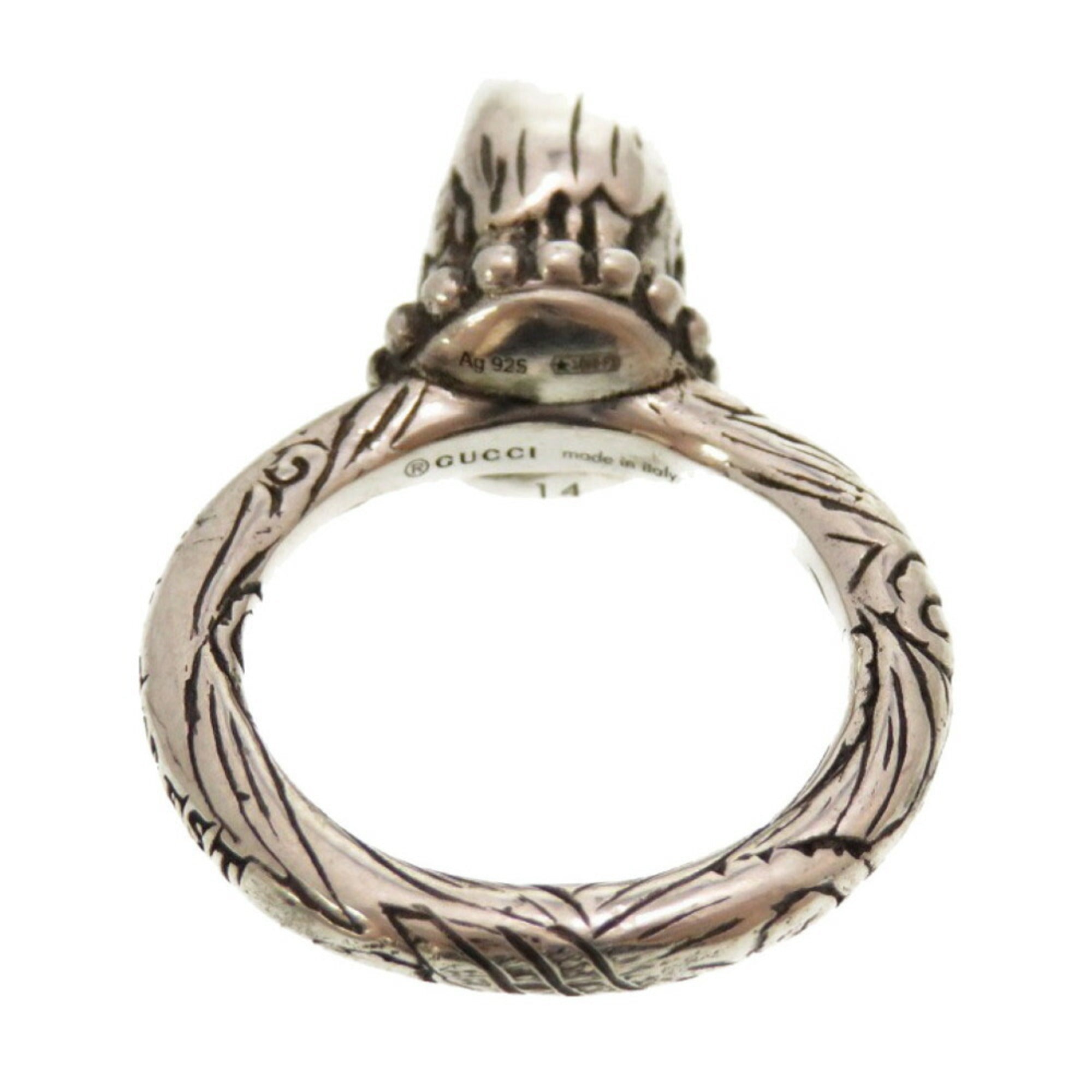 Gucci Silver 925 Band Ring (Pre-Owned)