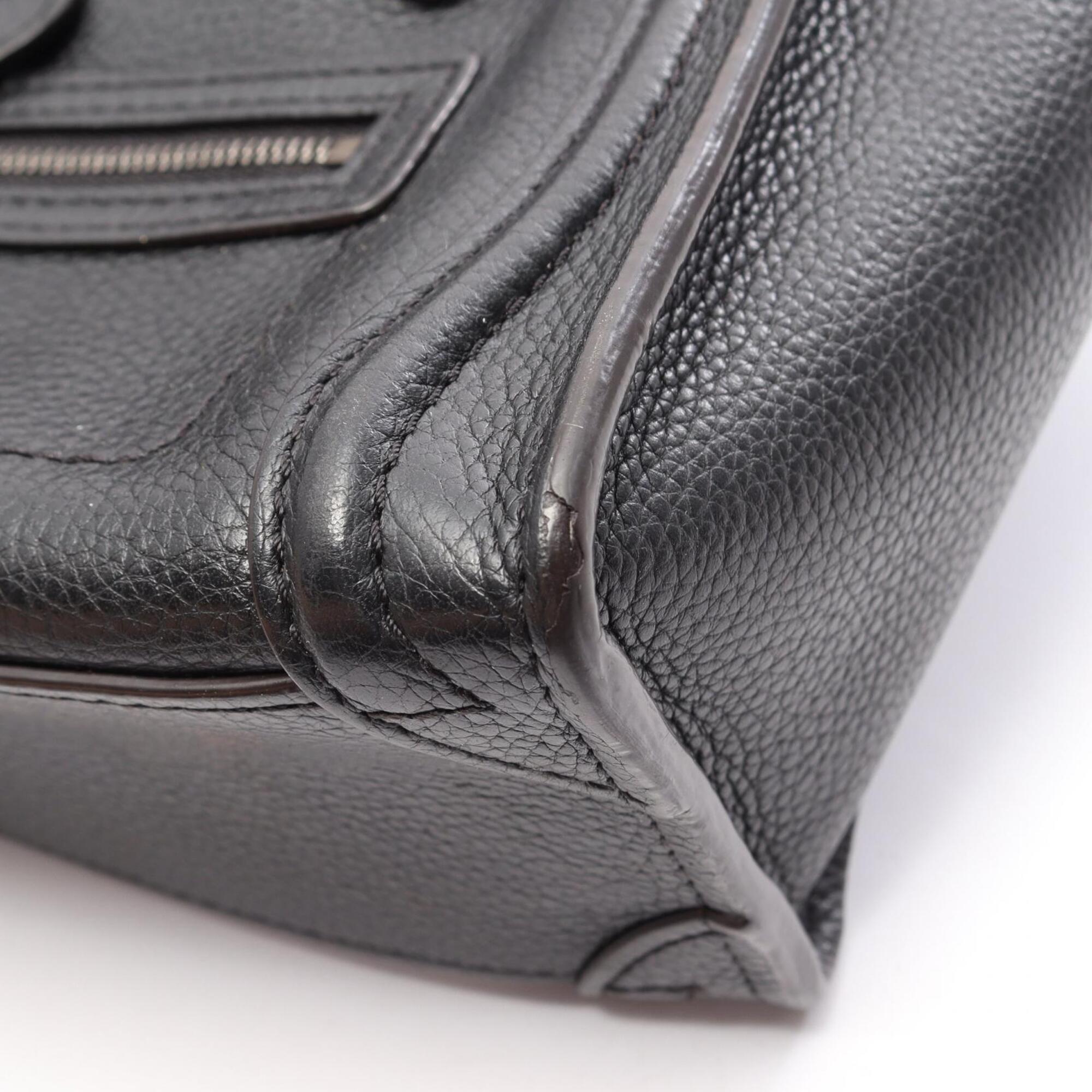 Celine Black Leather Handbag (Pre-Owned)