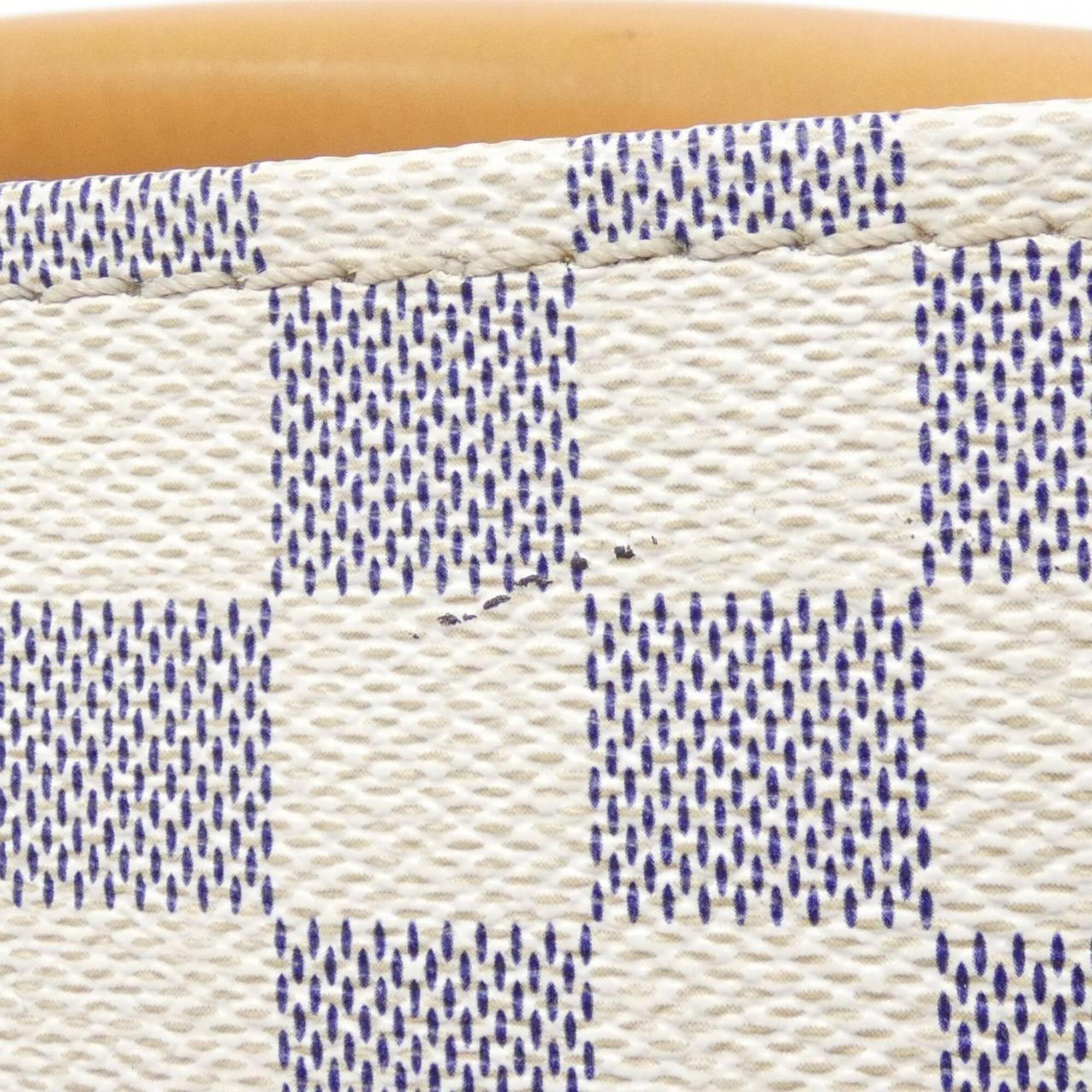 Louis Vuitton Azur Coated Canvas Shoulder Bag (Pre-Owned)