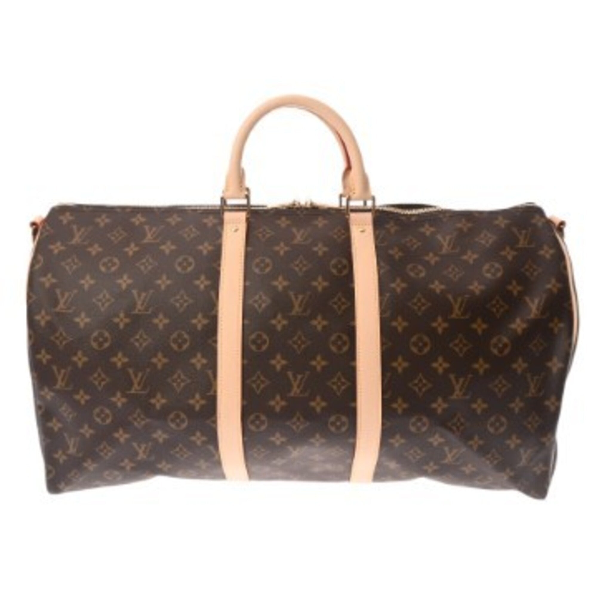 Louis Vuitton Brown Monogram Canvas Boston Bag (Pre-Owned)