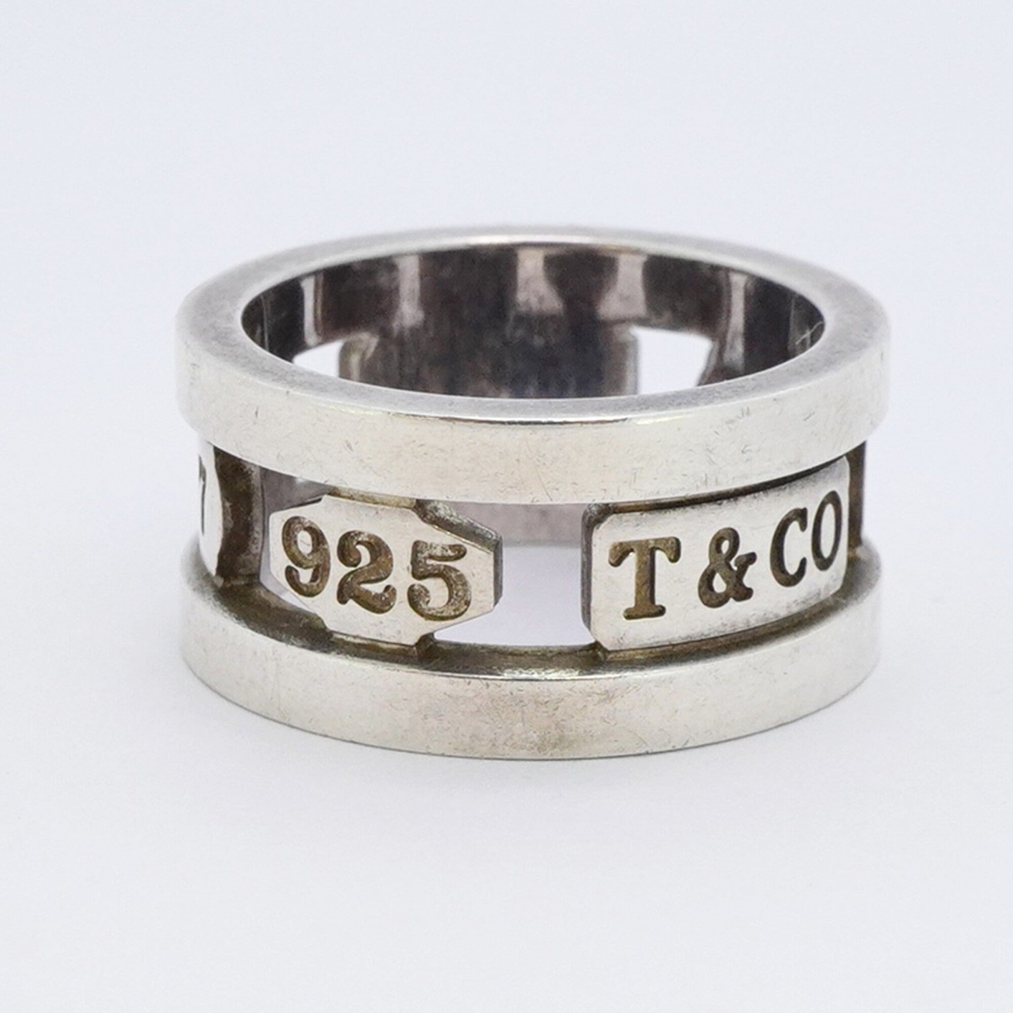 Tiffany Silver 925 Band Ring (Pre-Owned)