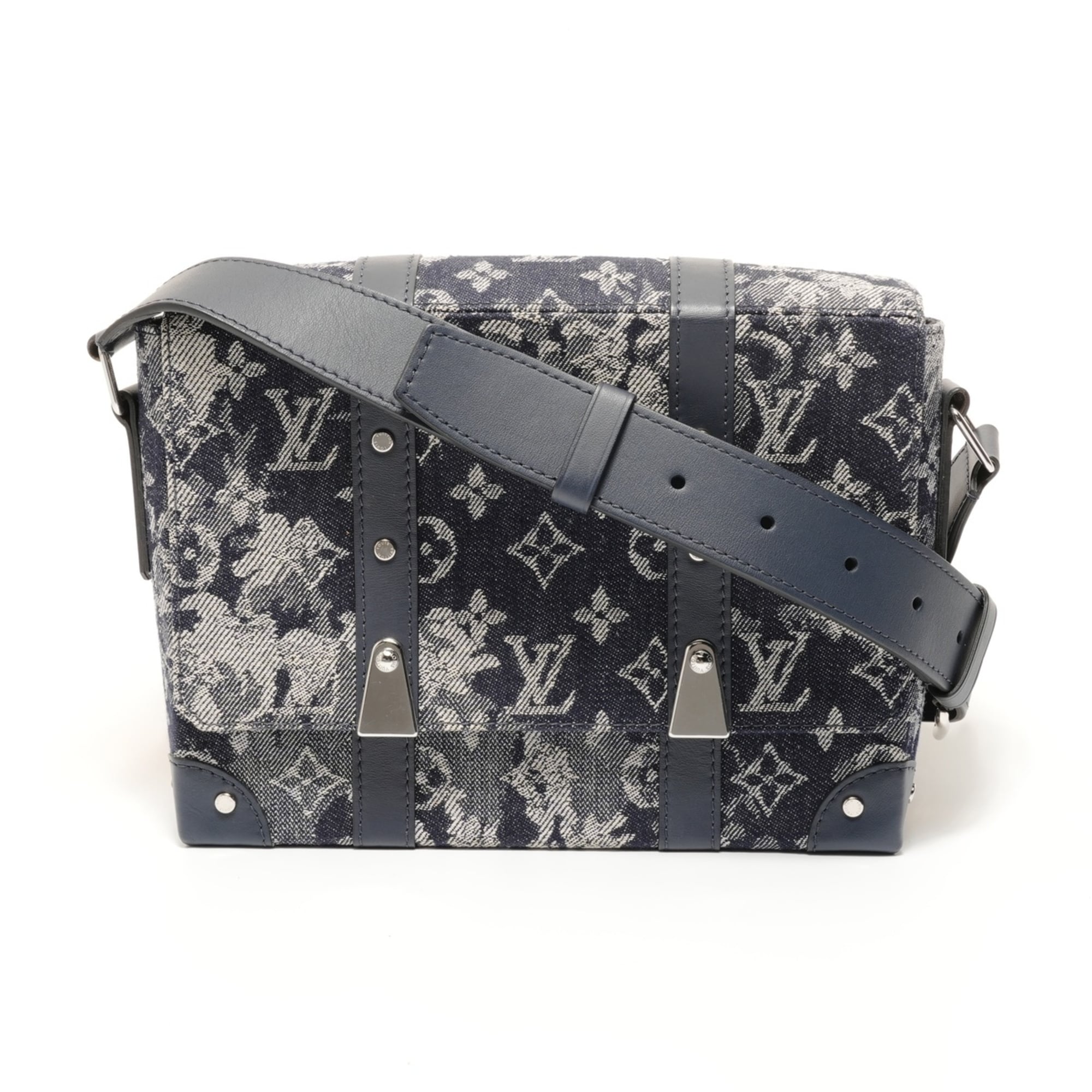 Louis Vuitton Navy Monogram Shoulder Bag (Pre-Owned)
