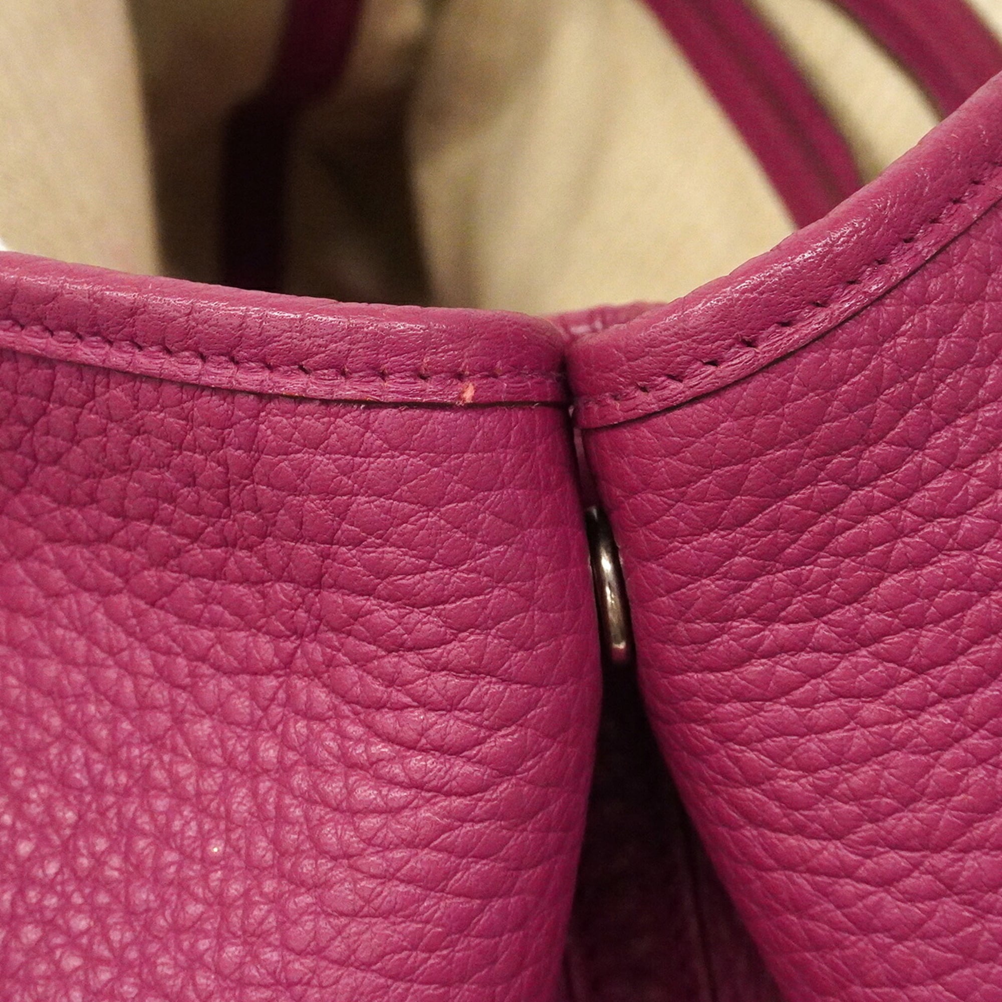 Hermes Tosca Negonda Leather Tote Bag (Pre-Owned)