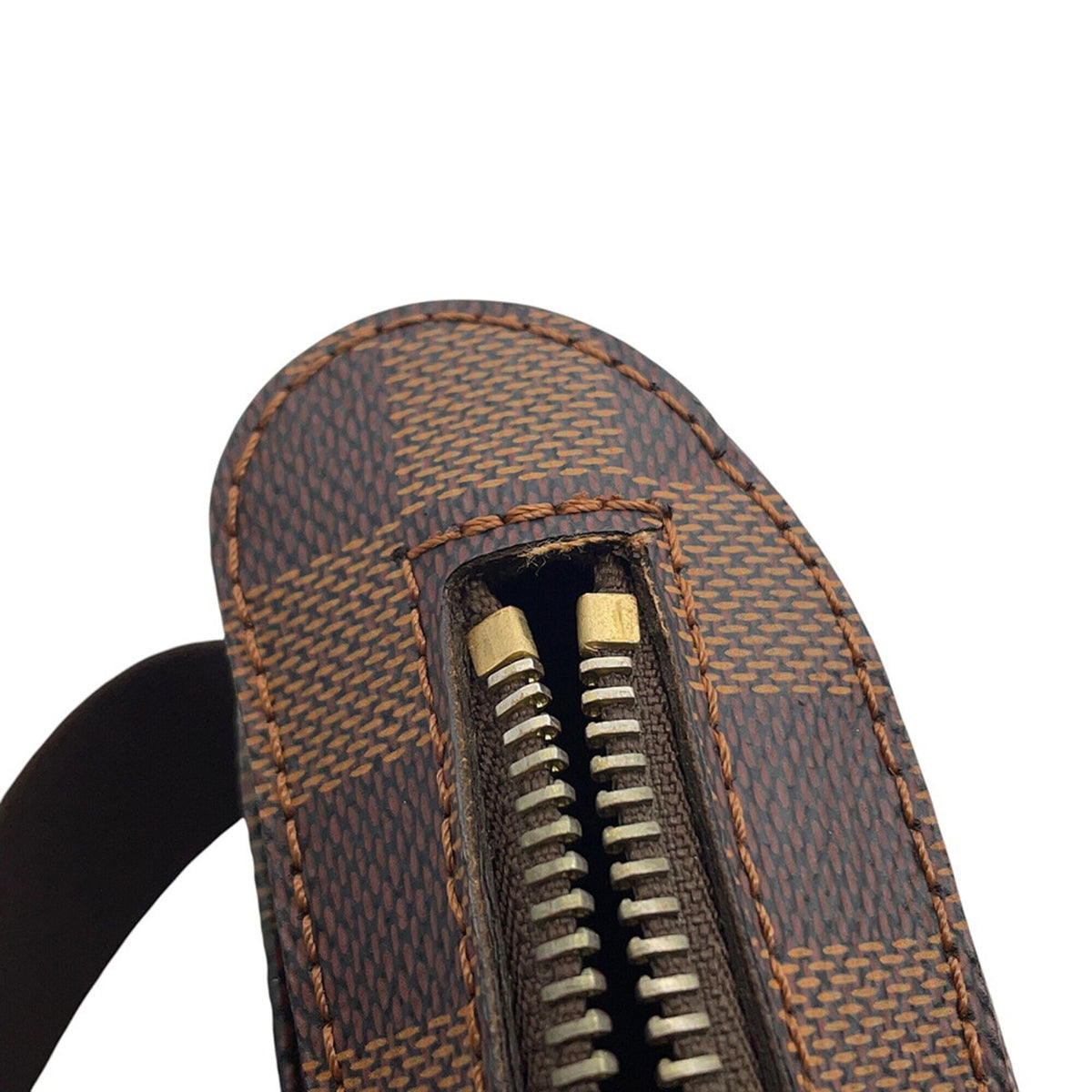 Louis Vuitton Damier Brown Damier Canvas Ebene Shoulder Bag Sling Bag (Pre-Owned)
