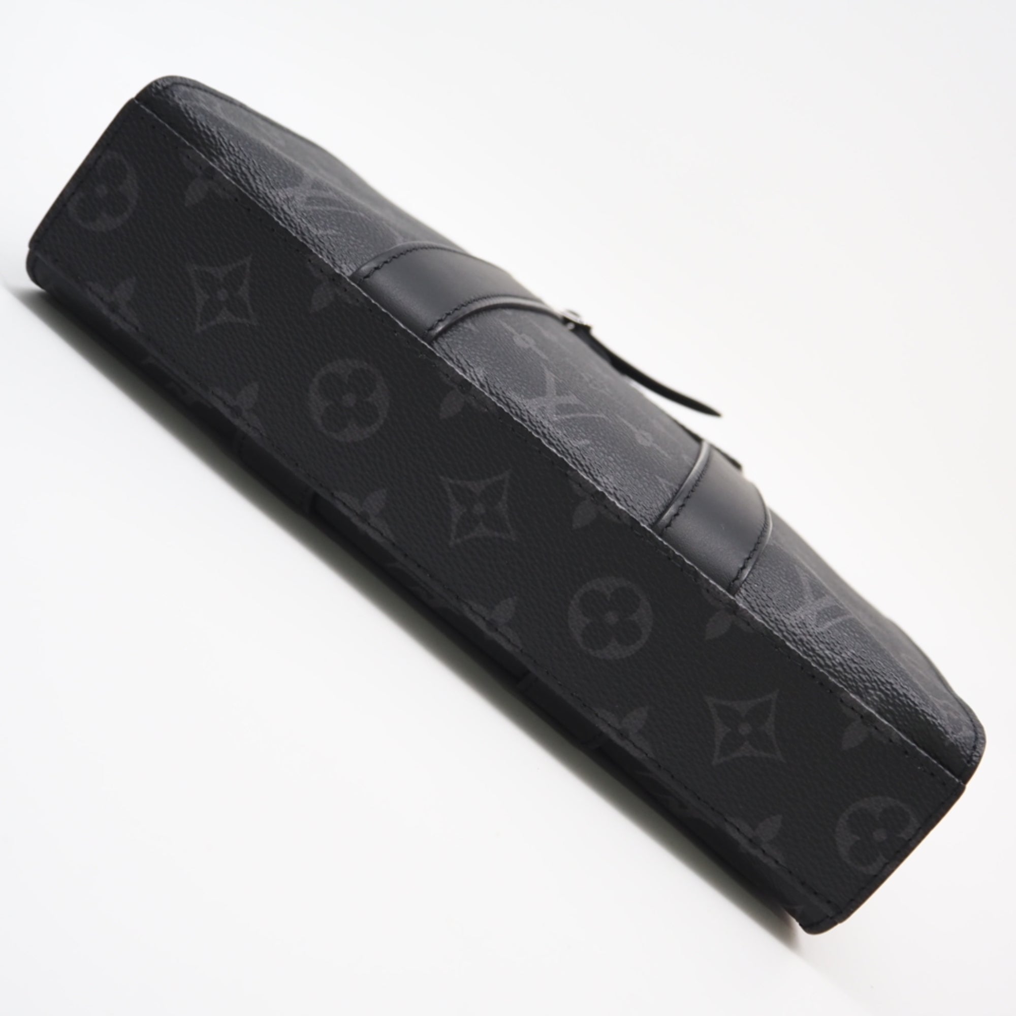 Louis Vuitton Black Gray Monogram Eclipse Monogram Eclipse Handbag (Pre-Owned)