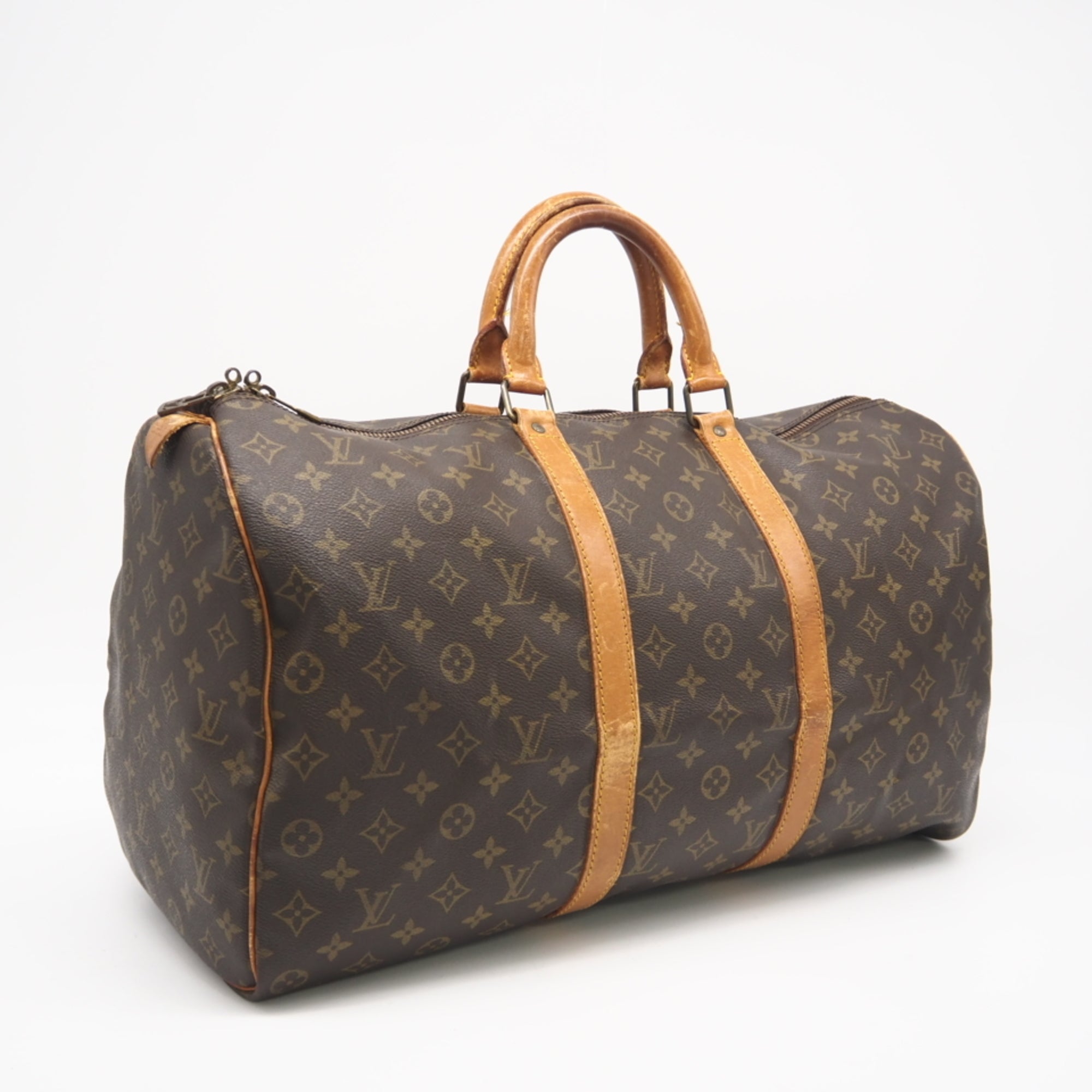 Louis Vuitton Brown Monogram Monogram Boston Bag (Pre-Owned)