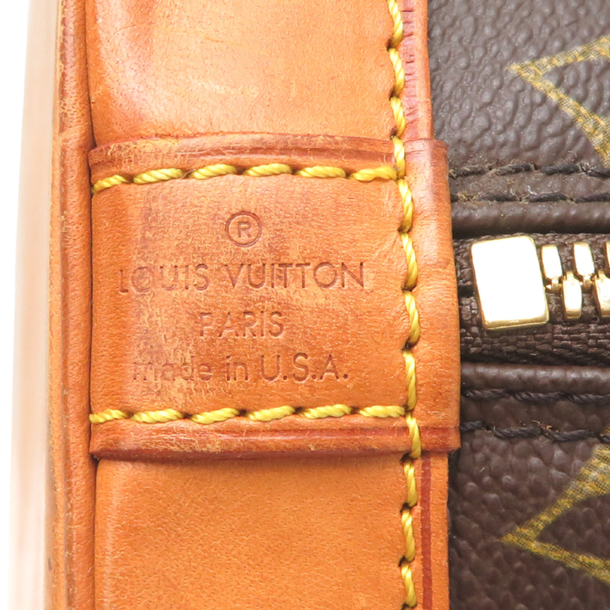 Louis Vuitton Brown Monogram Handbag (Pre-Owned)
