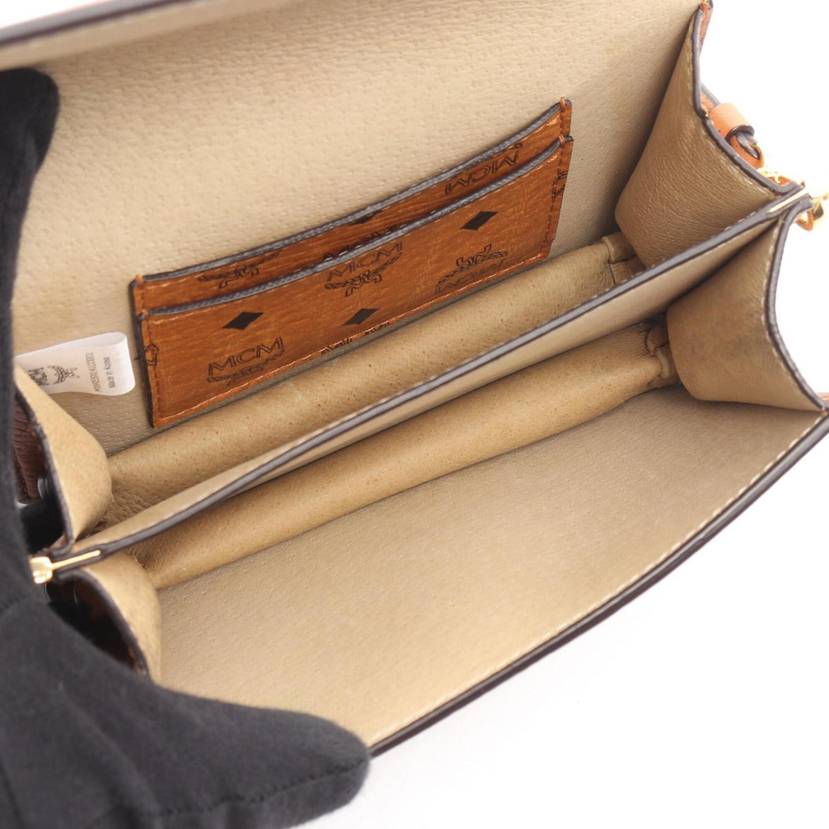 Mcm Brown Multi-Color Coated Canvas Leather Handbag Shoulder Bag (Pre-Owned)