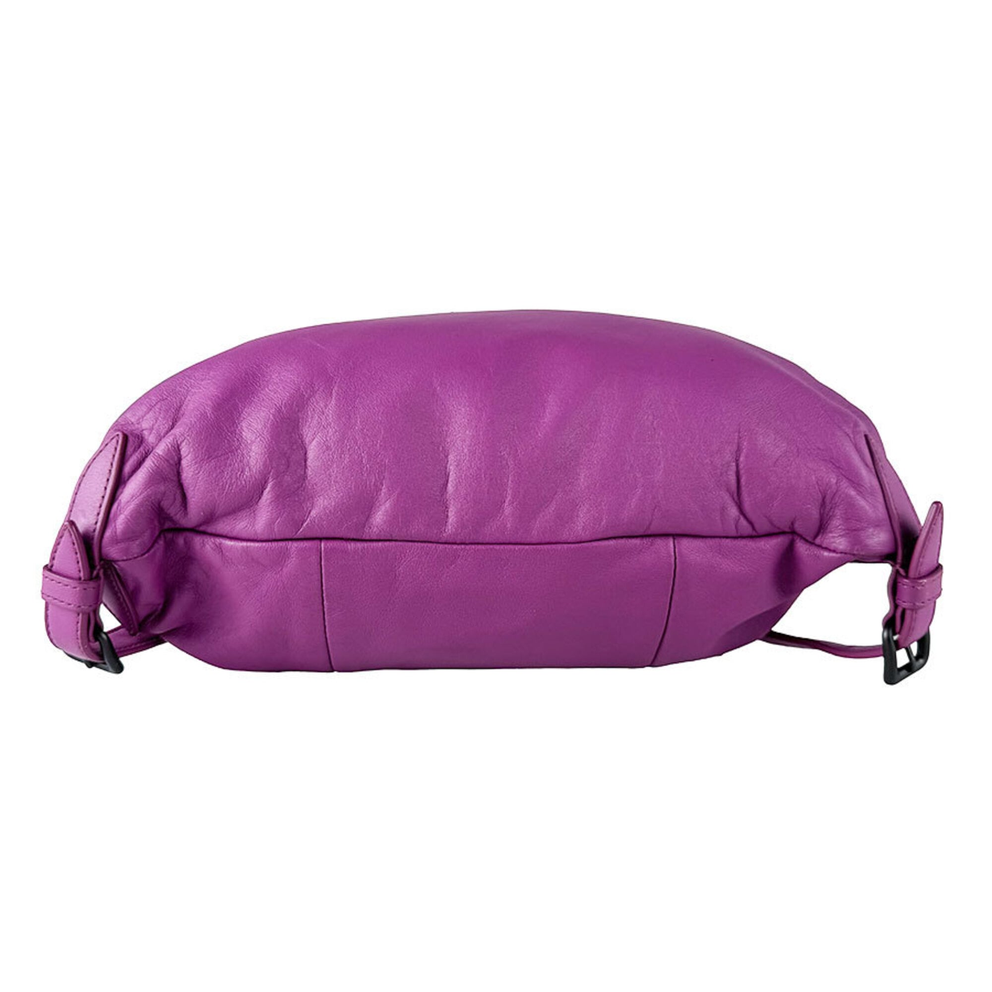 Bottega Veneta Purple Leather Backpack (Pre-Owned)