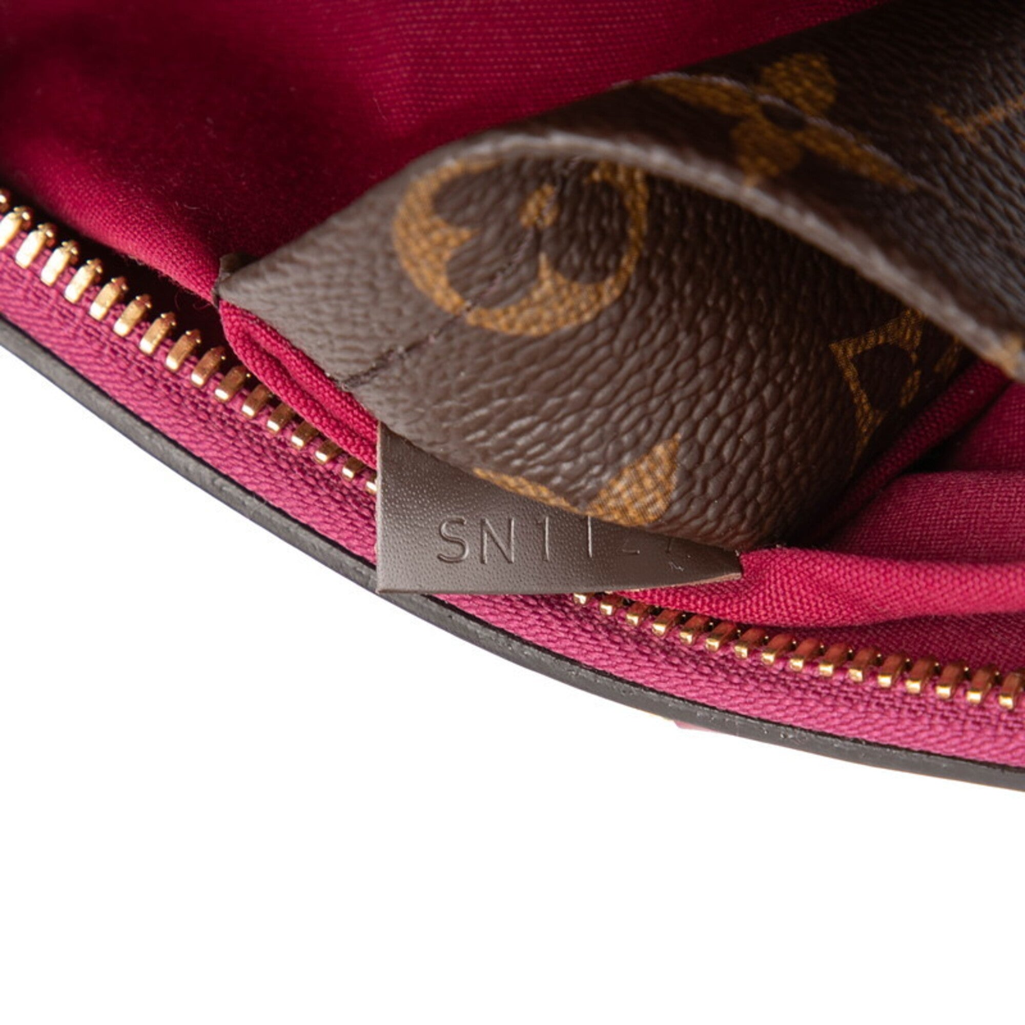 Louis Vuitton Brown Purple Patent Leather Handbag Shoulder Bag (Pre-Owned)