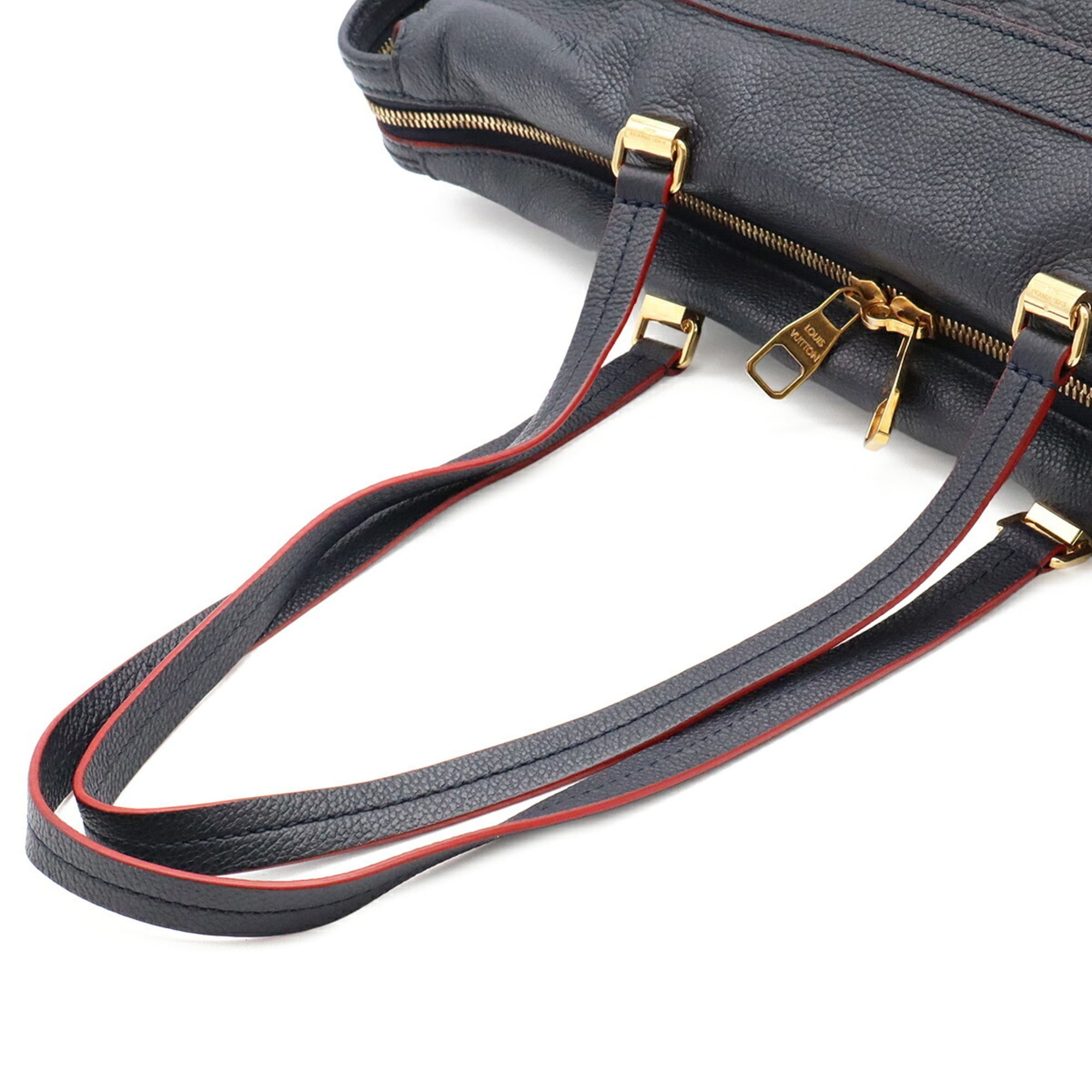 Louis Vuitton Marine Rouge Navy Monogram Empreinte Shoulder Bag Tote Bag (Pre-Owned)