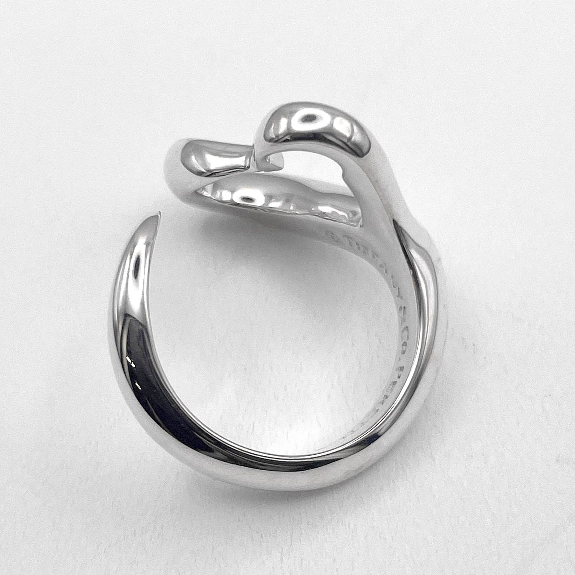 Tiffany Silver Silver 925 Band Ring (Pre-Owned)