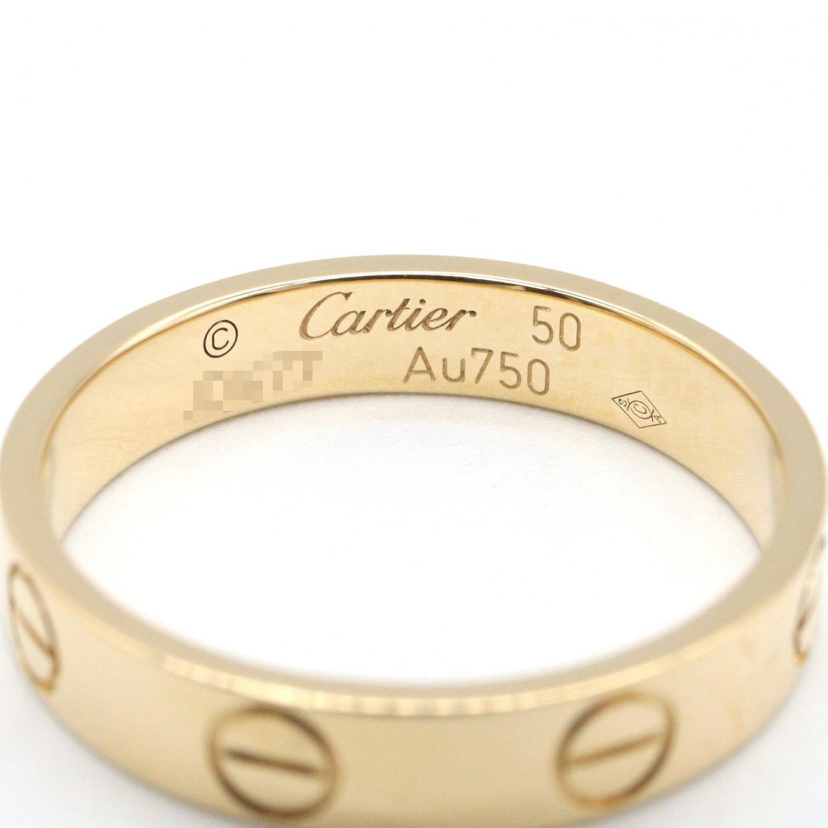 Cartier Gold Yellow Gold (18K) Band Ring (Pre-Owned)