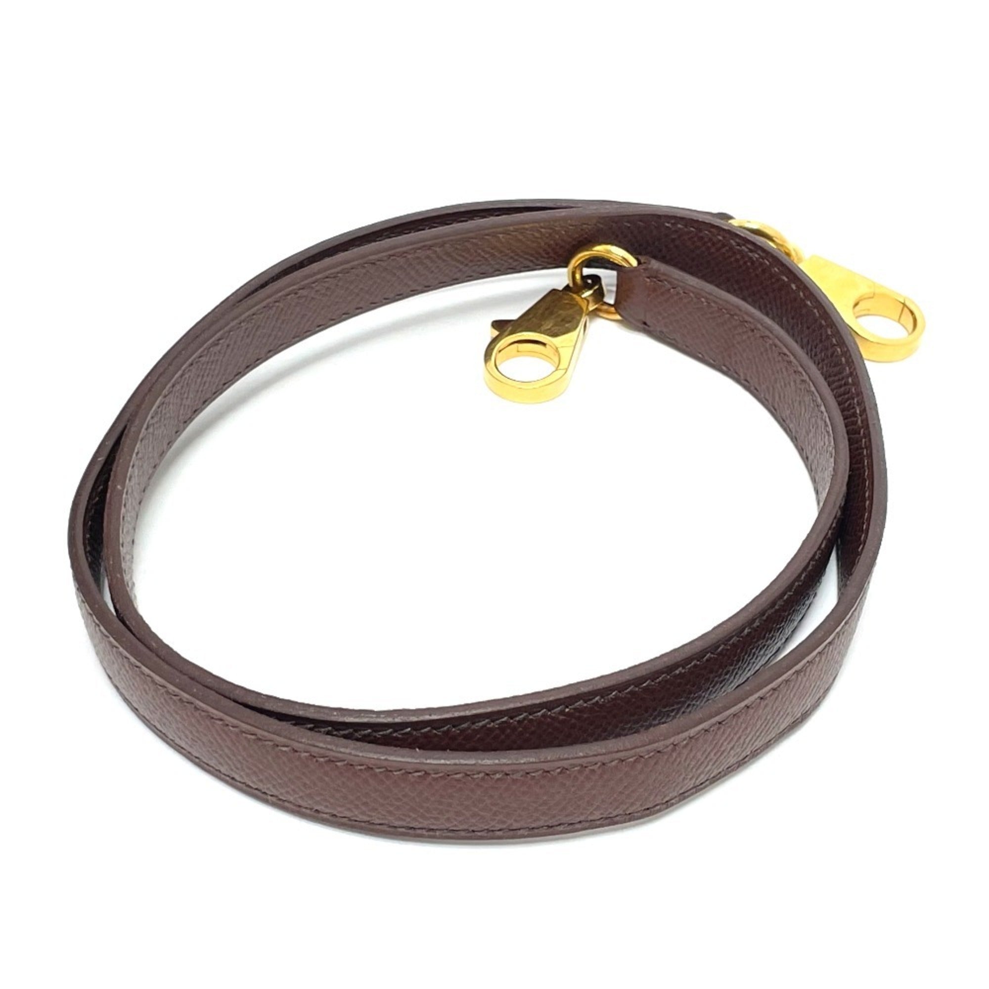 Hermes Bolide Brown Leather Handbag (Pre-Owned)