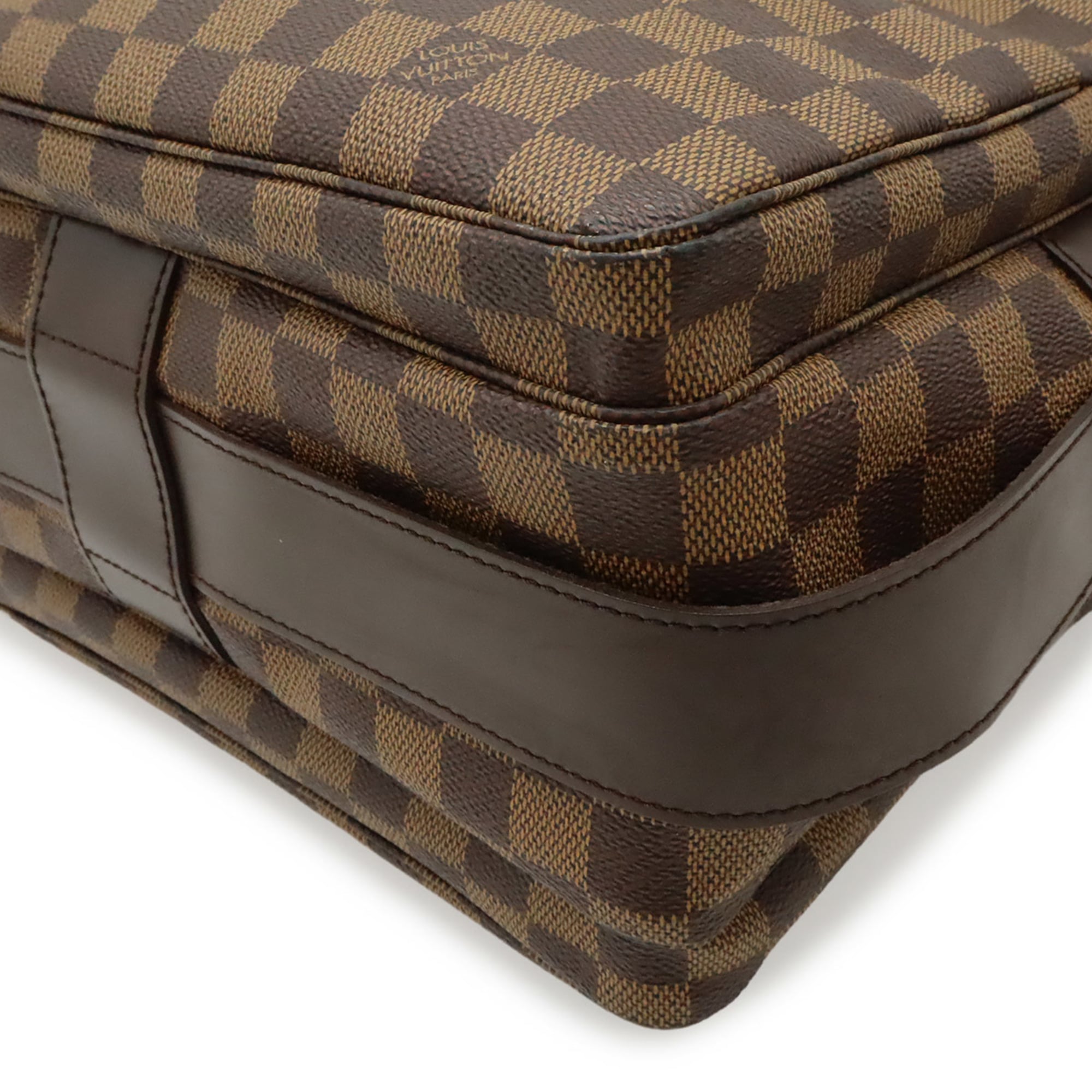 Louis Vuitton Damier Brown Pvc Handbag Shoulder Bag (Pre-Owned)