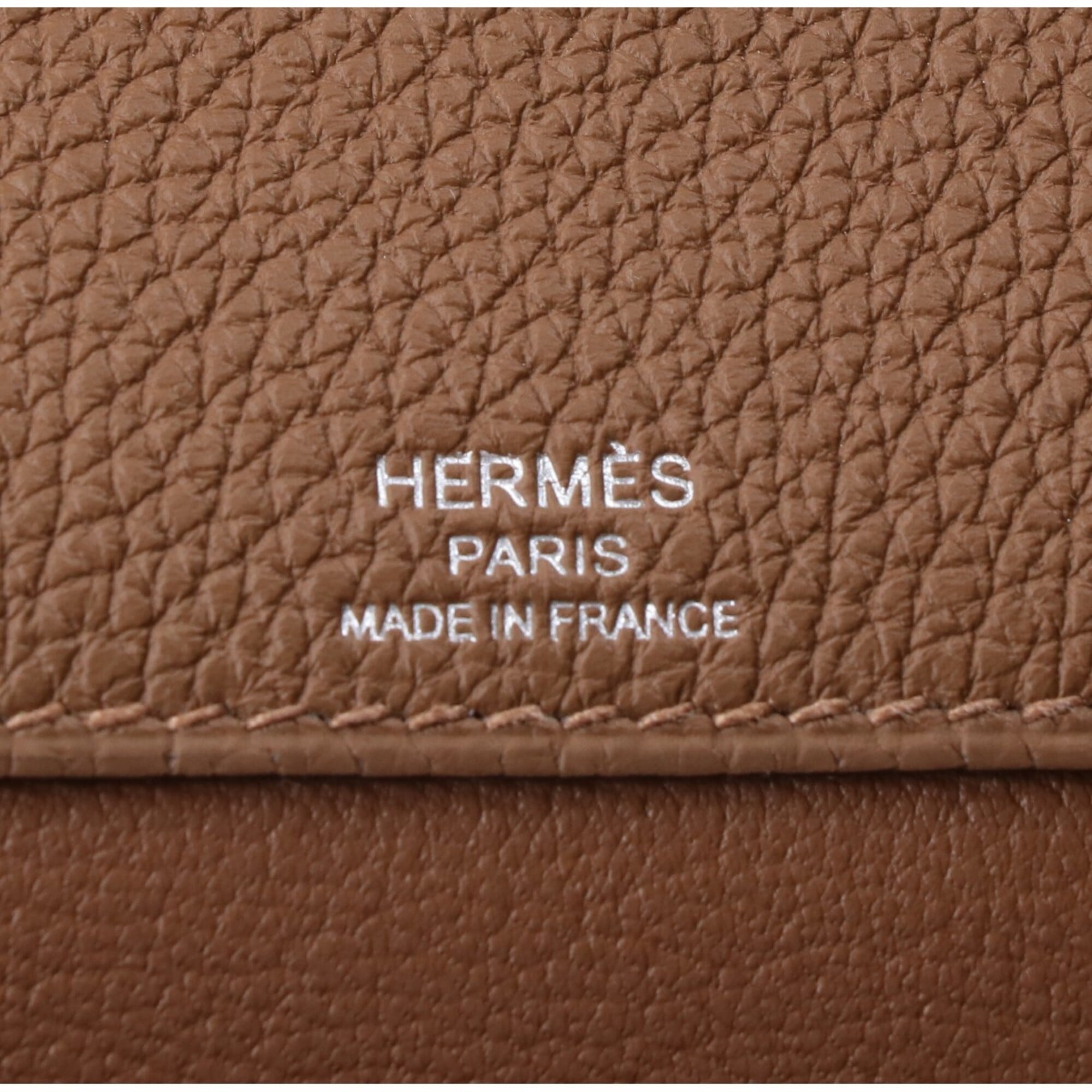 Hermes Alezan Togo Leather Clutch Bag (Pre-Owned)