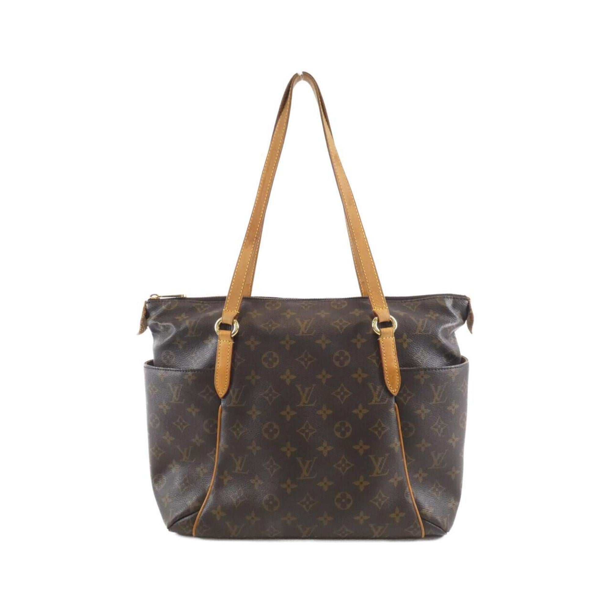 Louis Vuitton Marron Coated Canvas Handbag (Pre-Owned)
