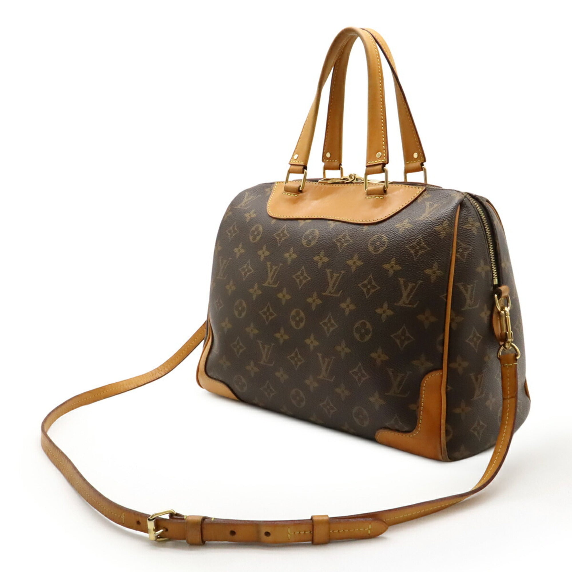 Louis Vuitton Brown Monogram Monogram Handbag Shoulder Bag Tote Bag (Pre-Owned)