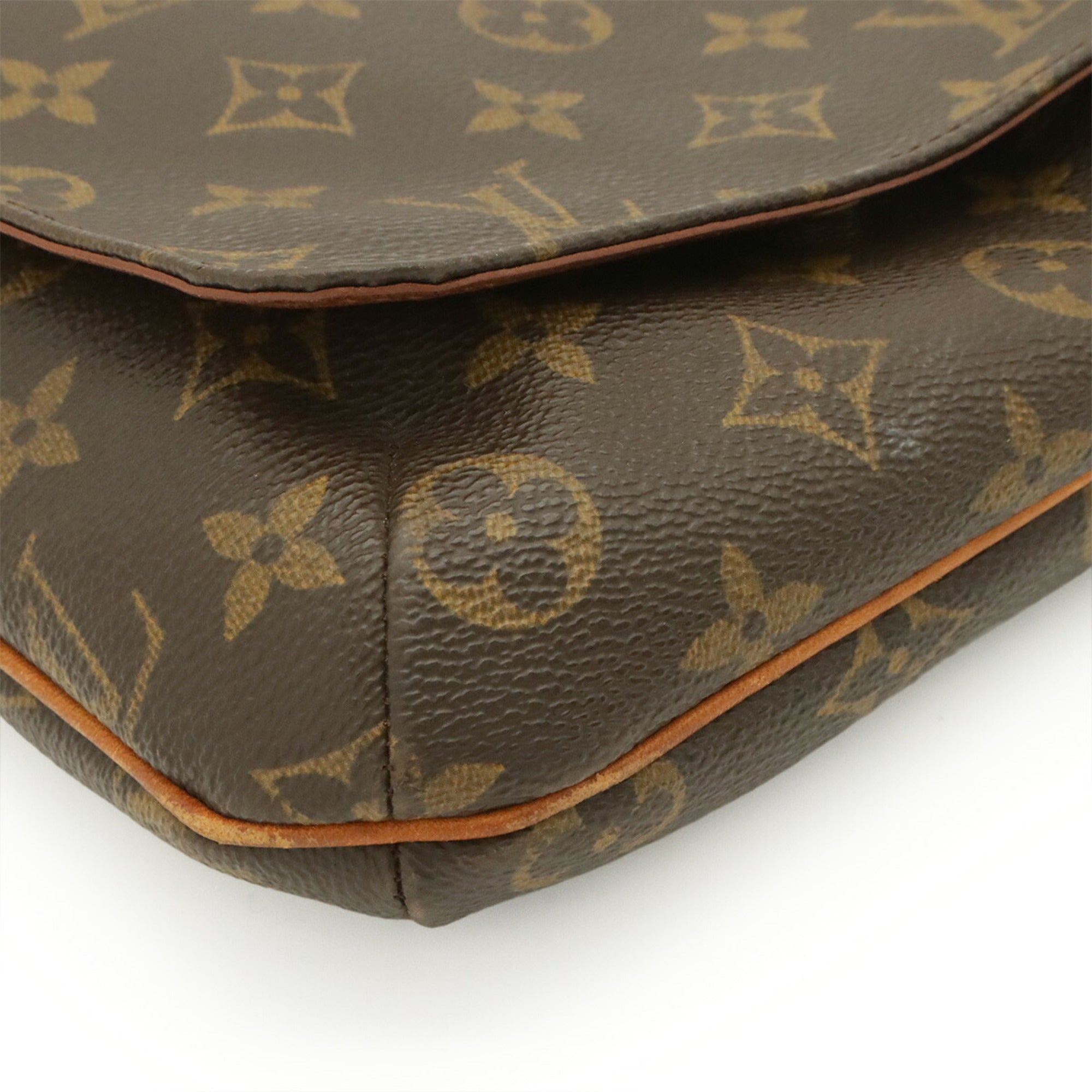 Louis Vuitton Brown Monogram Shoulder Bag (Pre-Owned)