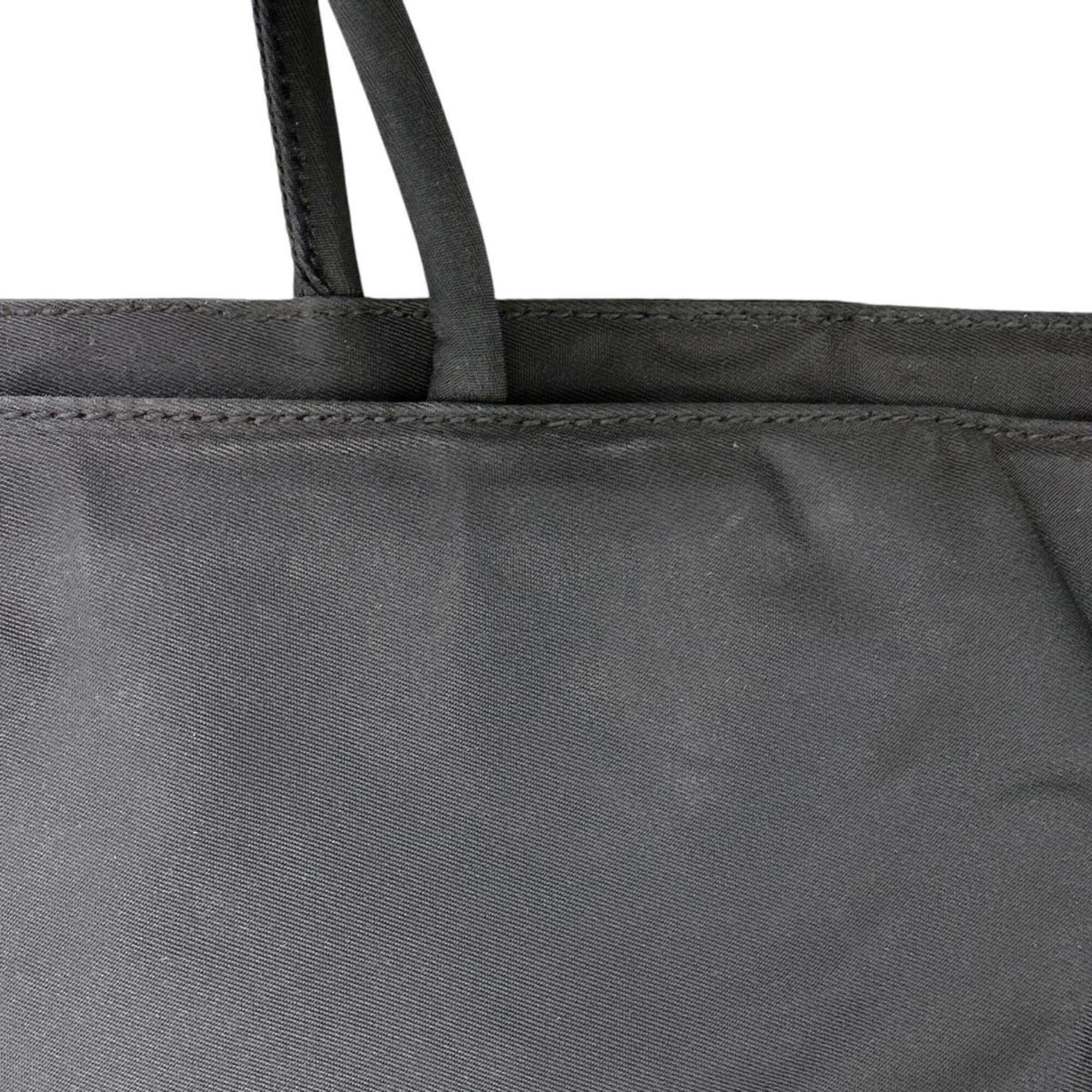 Prada Black Nylon Tote Bag (Pre-Owned)