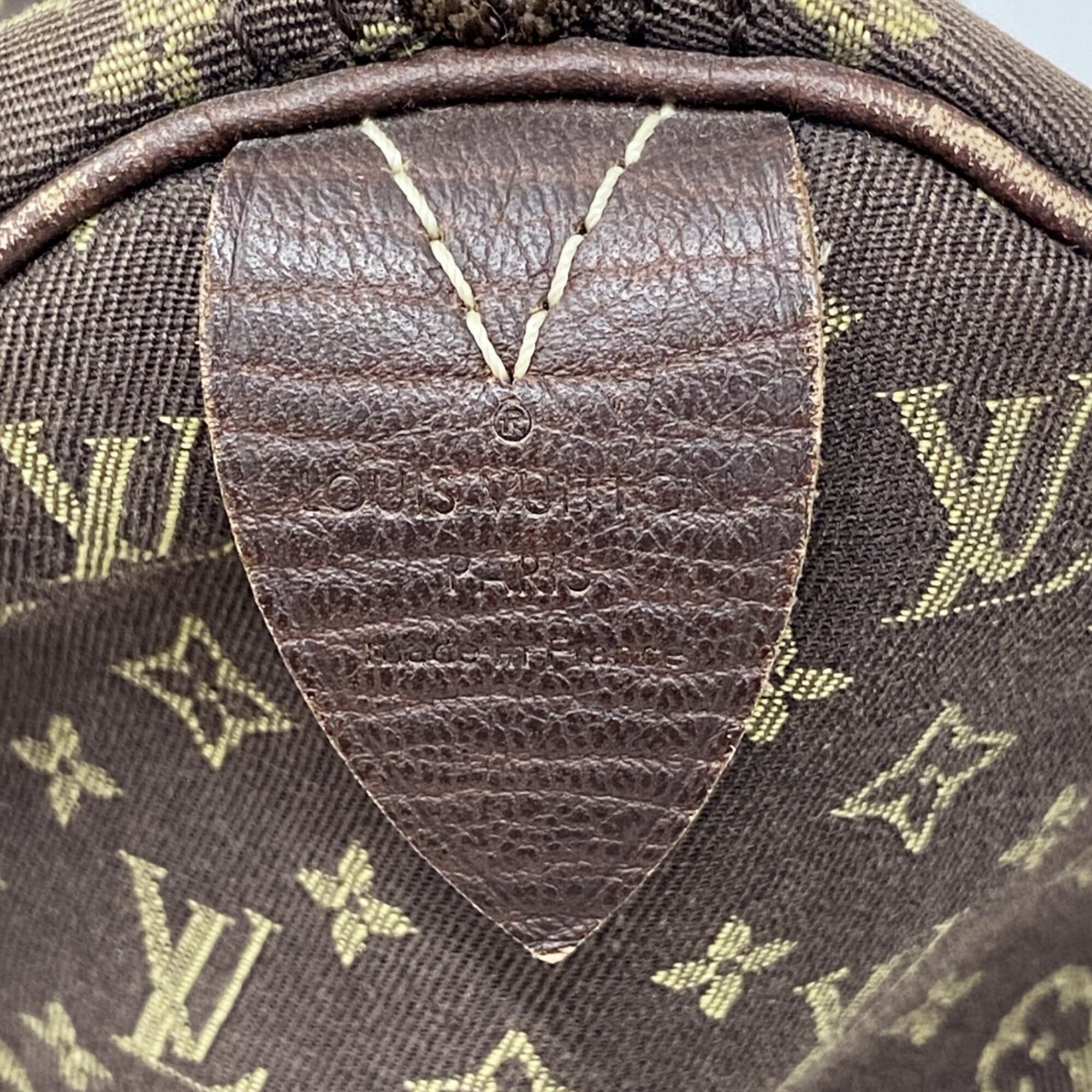 Louis Vuitton Ebene Handbag (Pre-Owned)