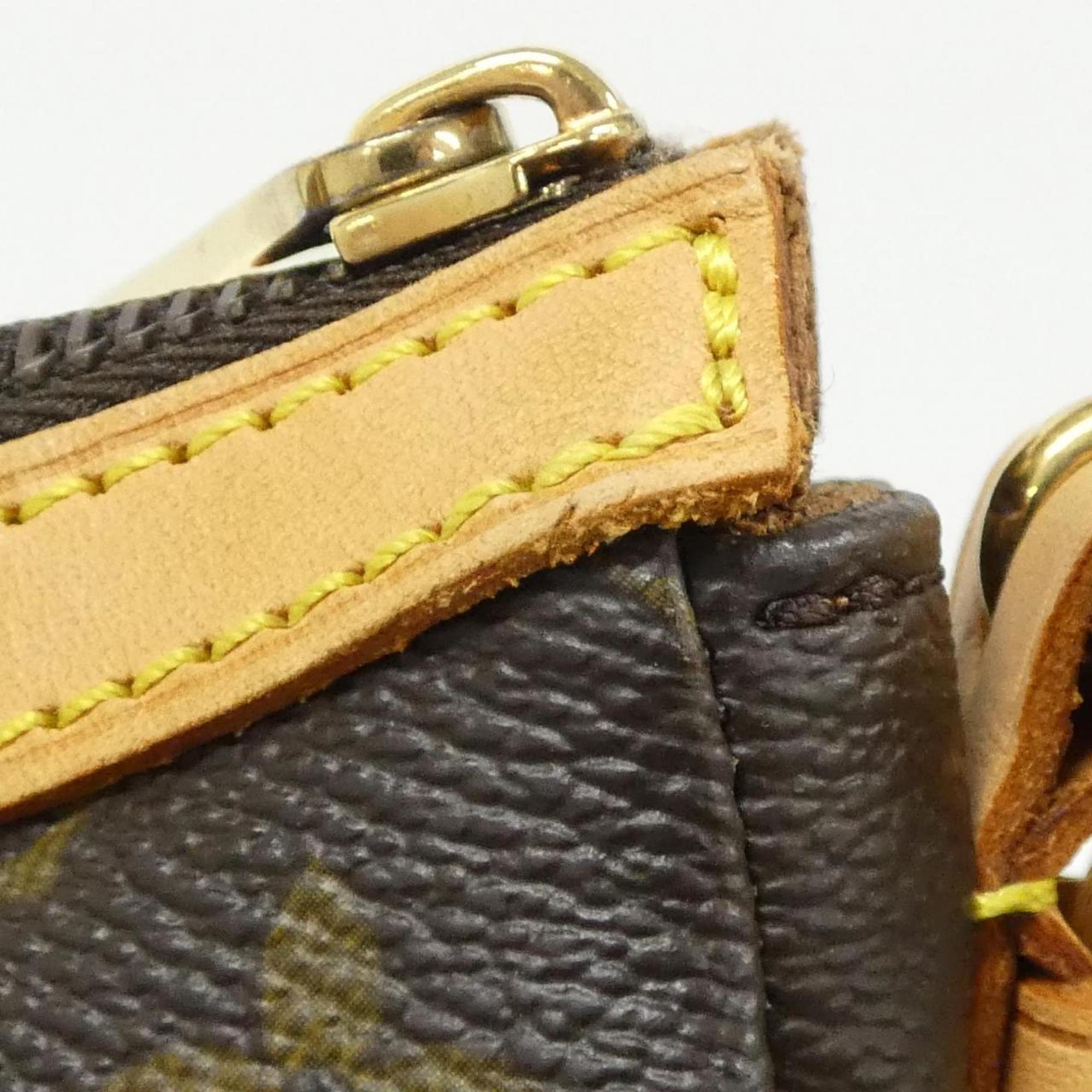Louis Vuitton Brown Coated Canvas Shoulder Bag (Pre-Owned)