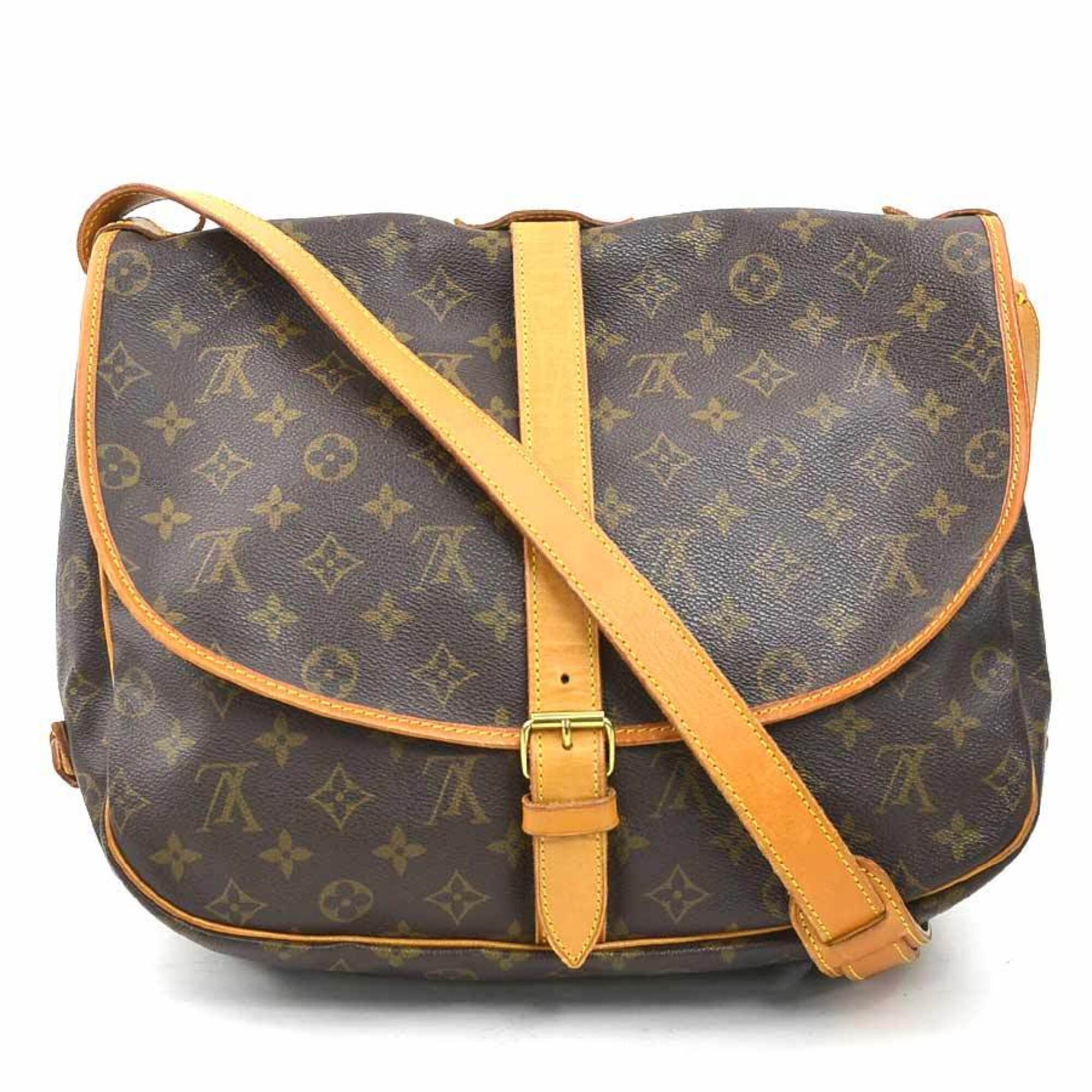 Louis Vuitton Brown Monogram Monogram Shoulder Bag (Pre-Owned)