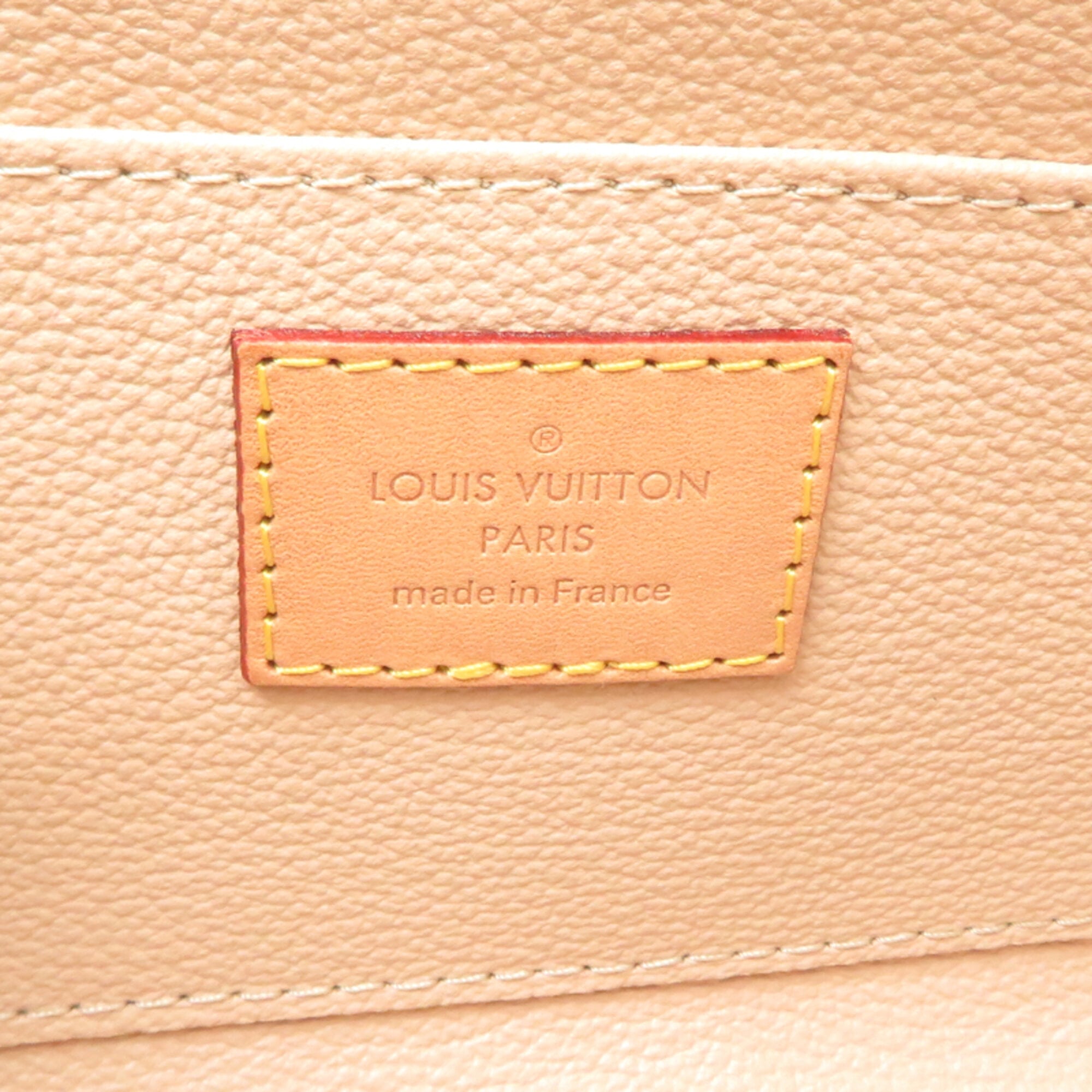 Louis Vuitton White Damier Azur Pochette Pouch (Pre-Owned)