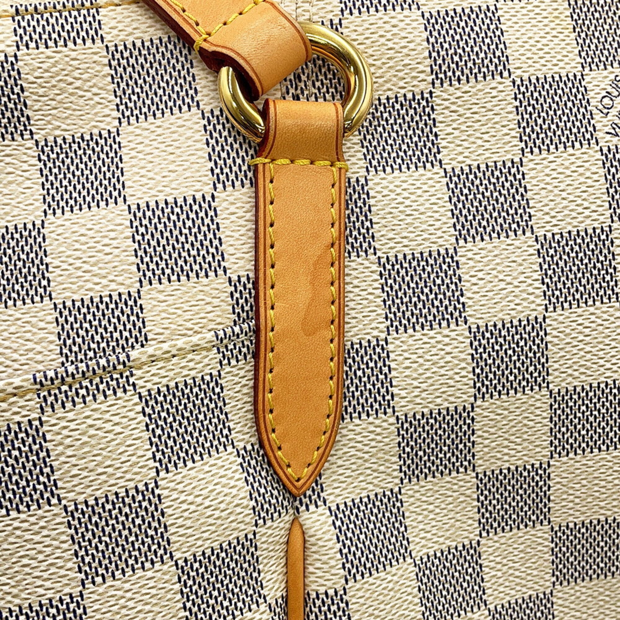 Louis Vuitton Damier Azur Beige Damier Azur Handbag Shoulder Bag (Pre-Owned)