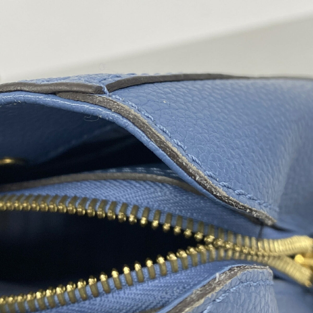 Louis Vuitton Blue Jean Handbag (Pre-Owned)