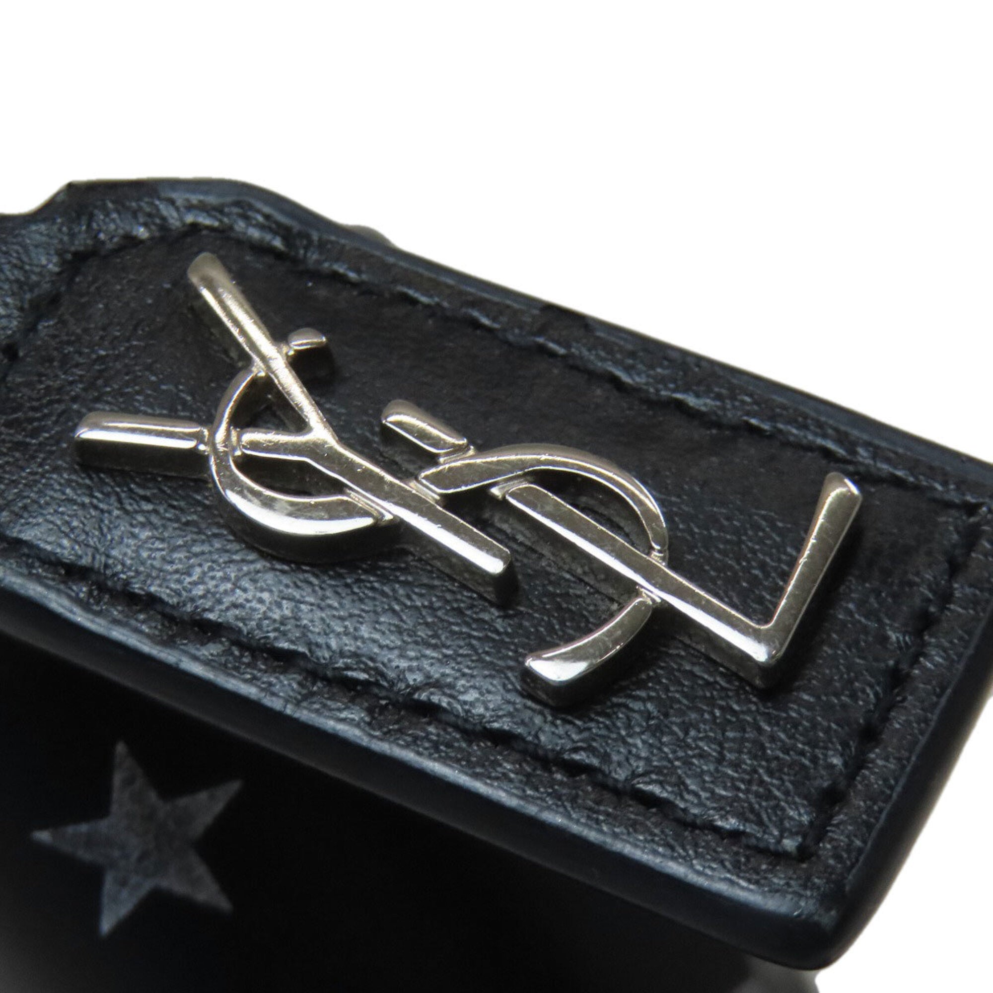 Saint Laurent Black Leather Wallet (Bi-Fold) (Pre-Owned)