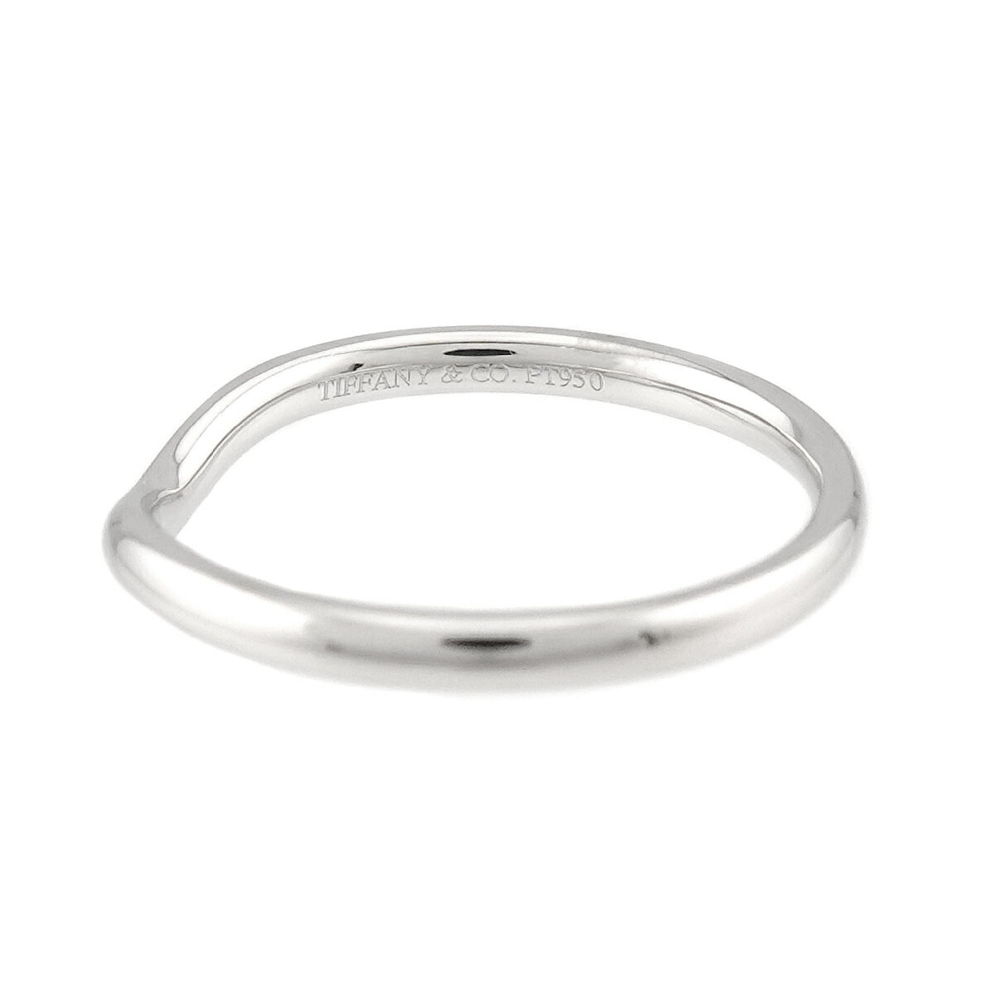 Tiffany Platinum 950 Band Ring (Pre-Owned)
