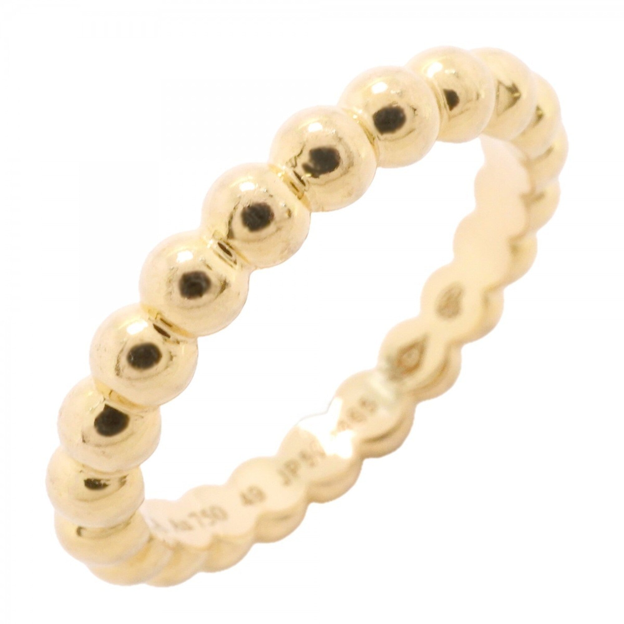 Van Cleef & Arpels Yellow Gold (18K) Band Ring (Pre-Owned)