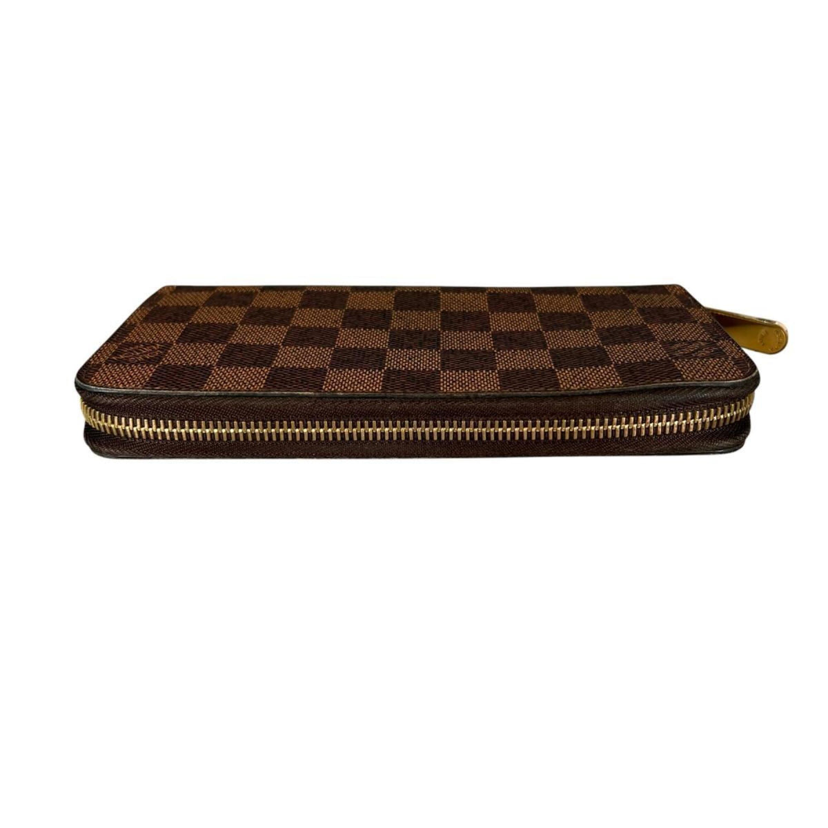 Louis Vuitton Brown Damier Canvas Long Wallet (Bi-Fold) (Pre-Owned)