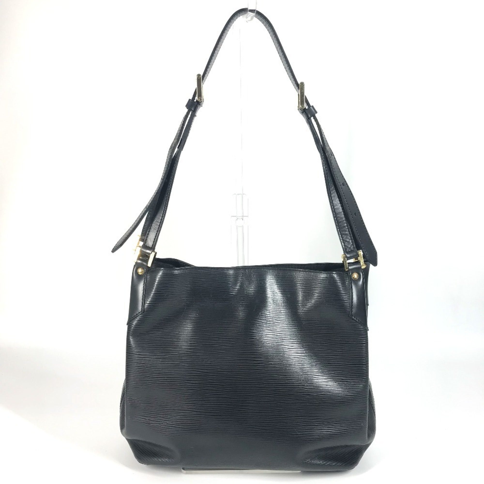 Louis Vuitton Epi Black Noir Epi Leather Shoulder Bag (Pre-Owned)