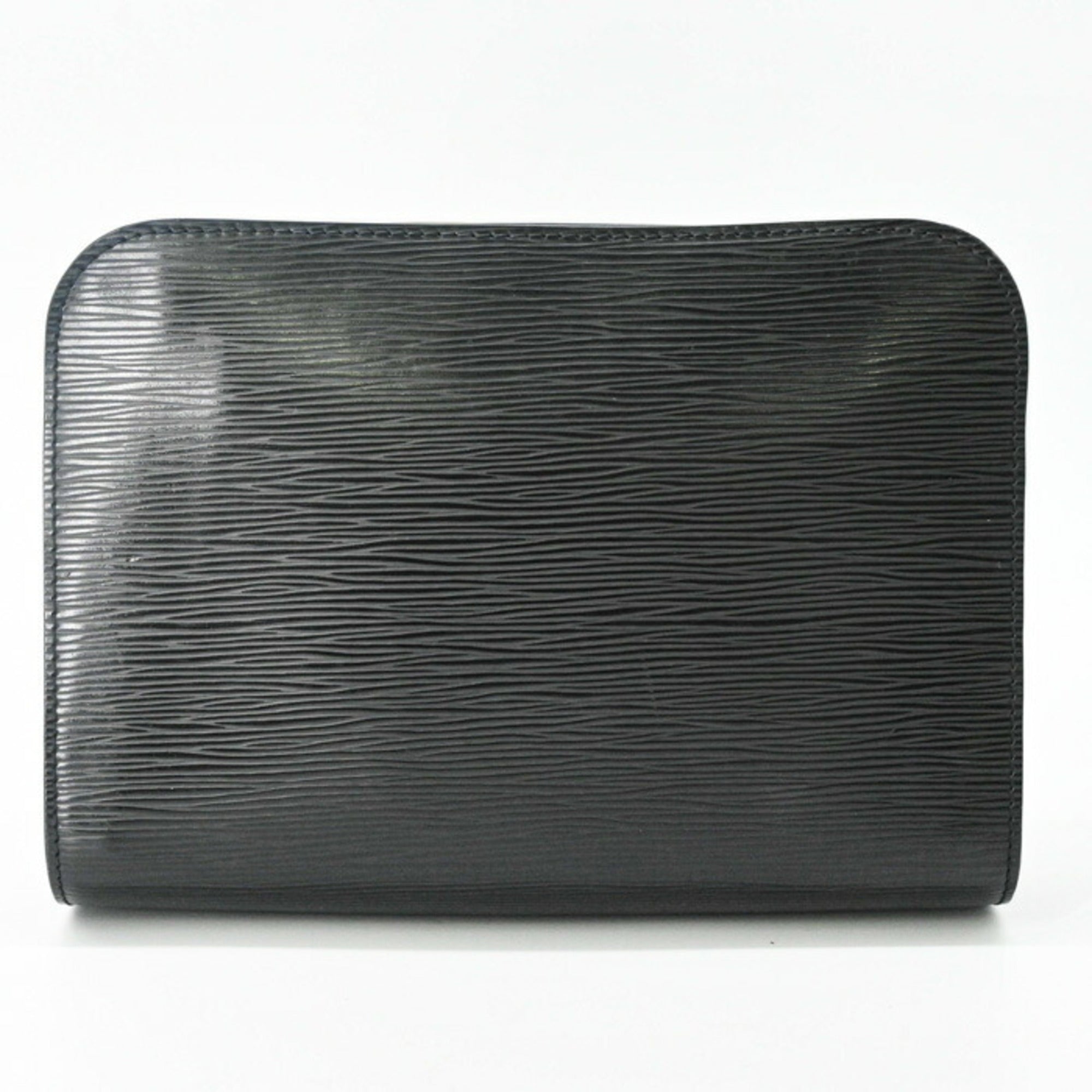 Louis Vuitton Black Epi Leather Clutch Bag (Pre-Owned)