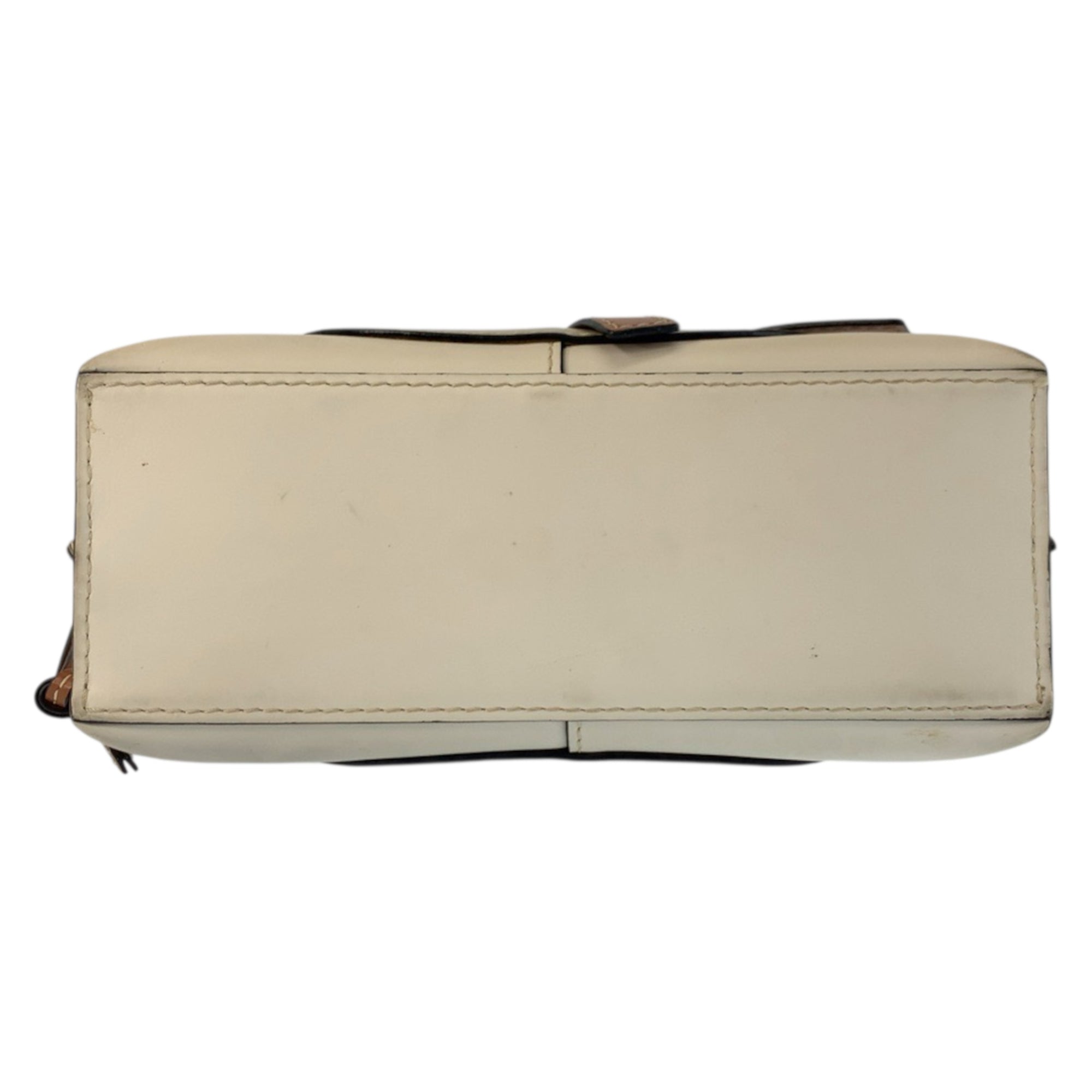Loewe Beige Brown Leather Handbag (Pre-Owned)