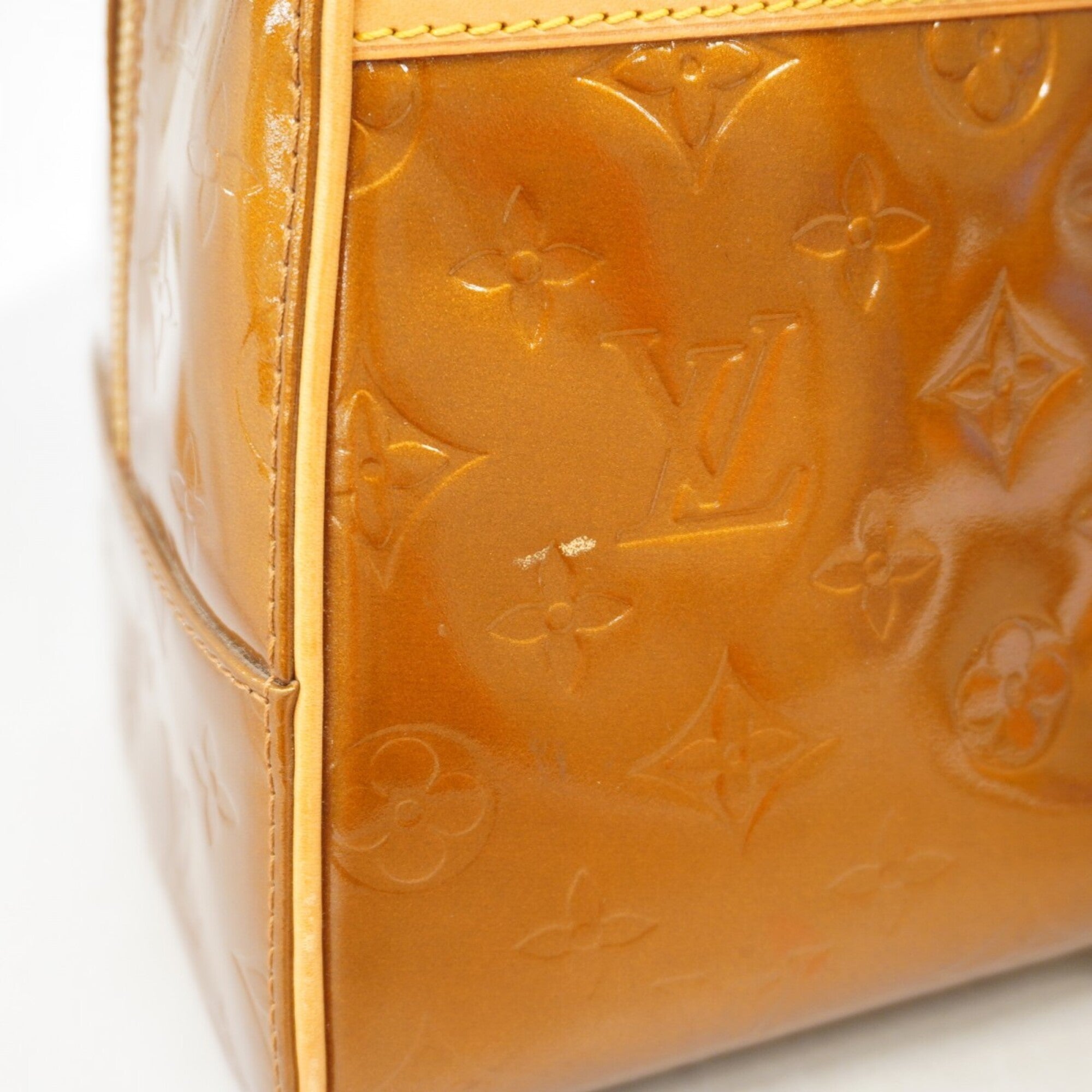 Louis Vuitton Bronze Handbag (Pre-Owned)